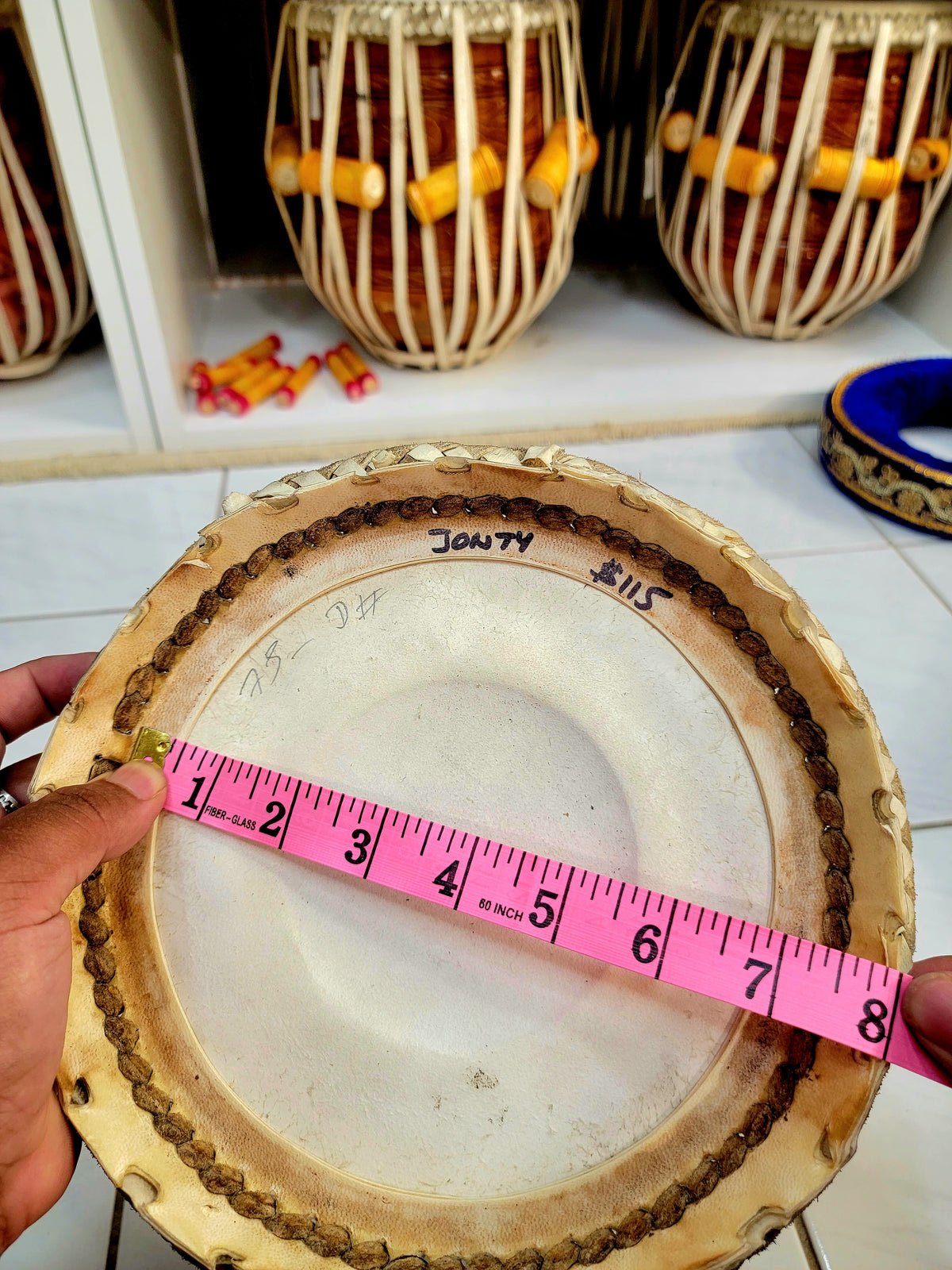 Jonty 7.5" D# Dayan Skin - Sangeet Store