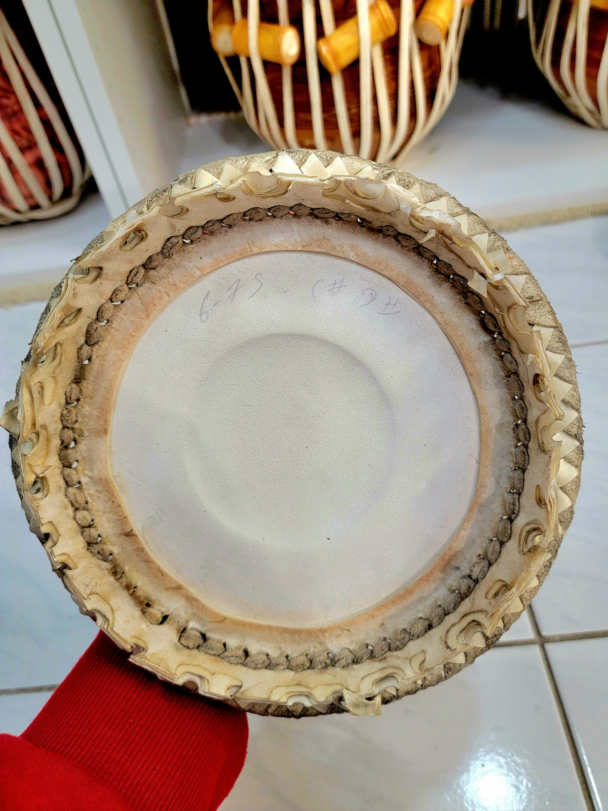 Standard (Benarasi) 6.75" C#/D# Dayan Skin - Sangeet Store