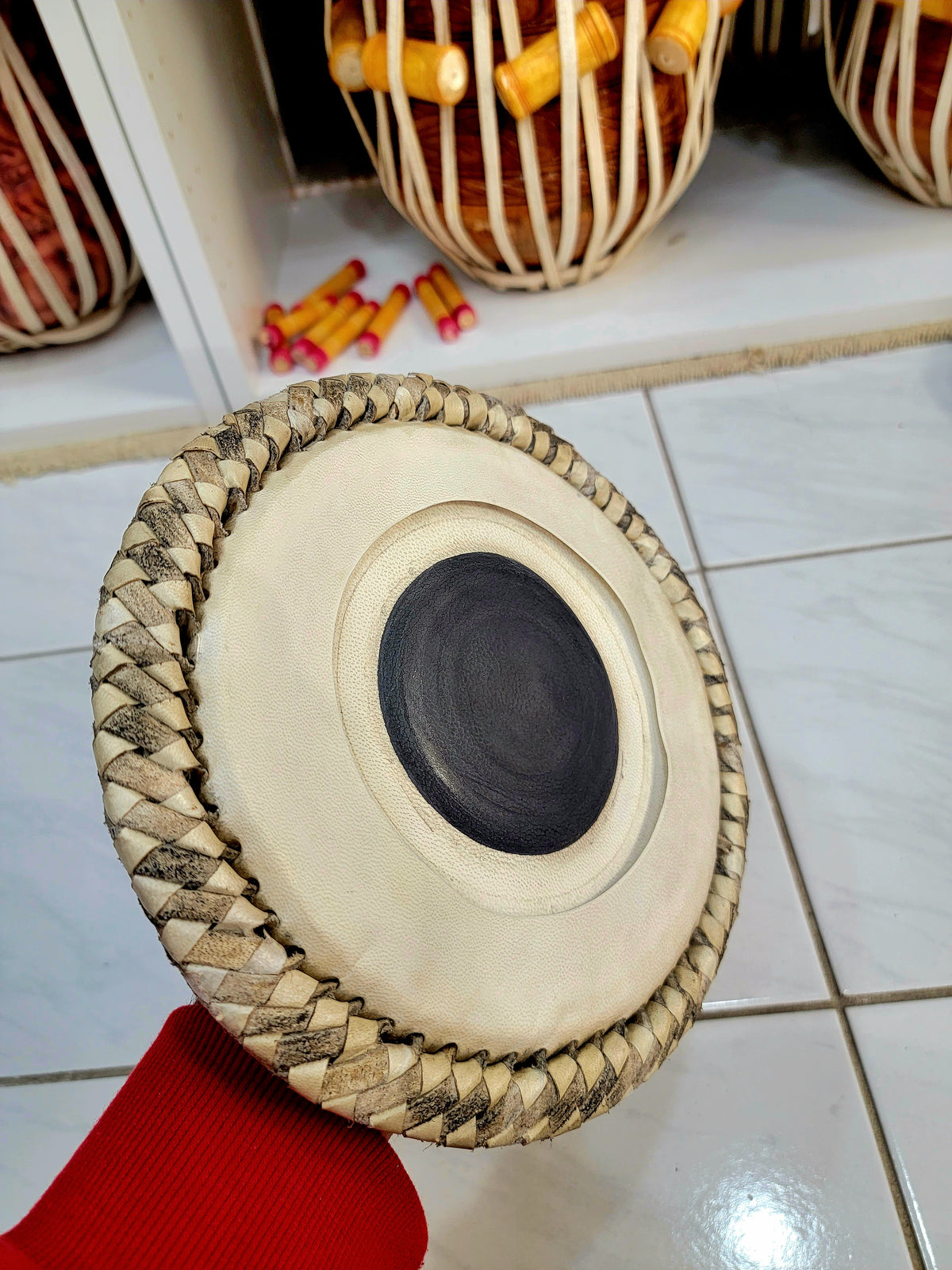 Standard (Benarasi) 6.75" C#/D# Dayan Skin - Sangeet Store