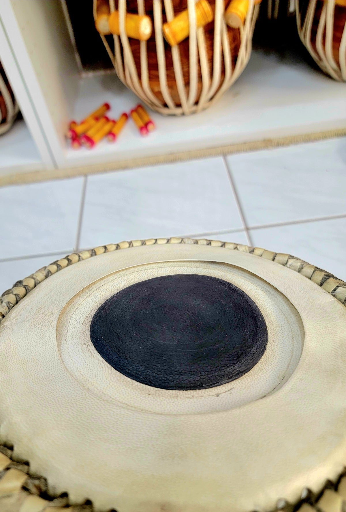 Standard (Benarasi) 6.75" C#/D# Dayan Skin - Sangeet Store