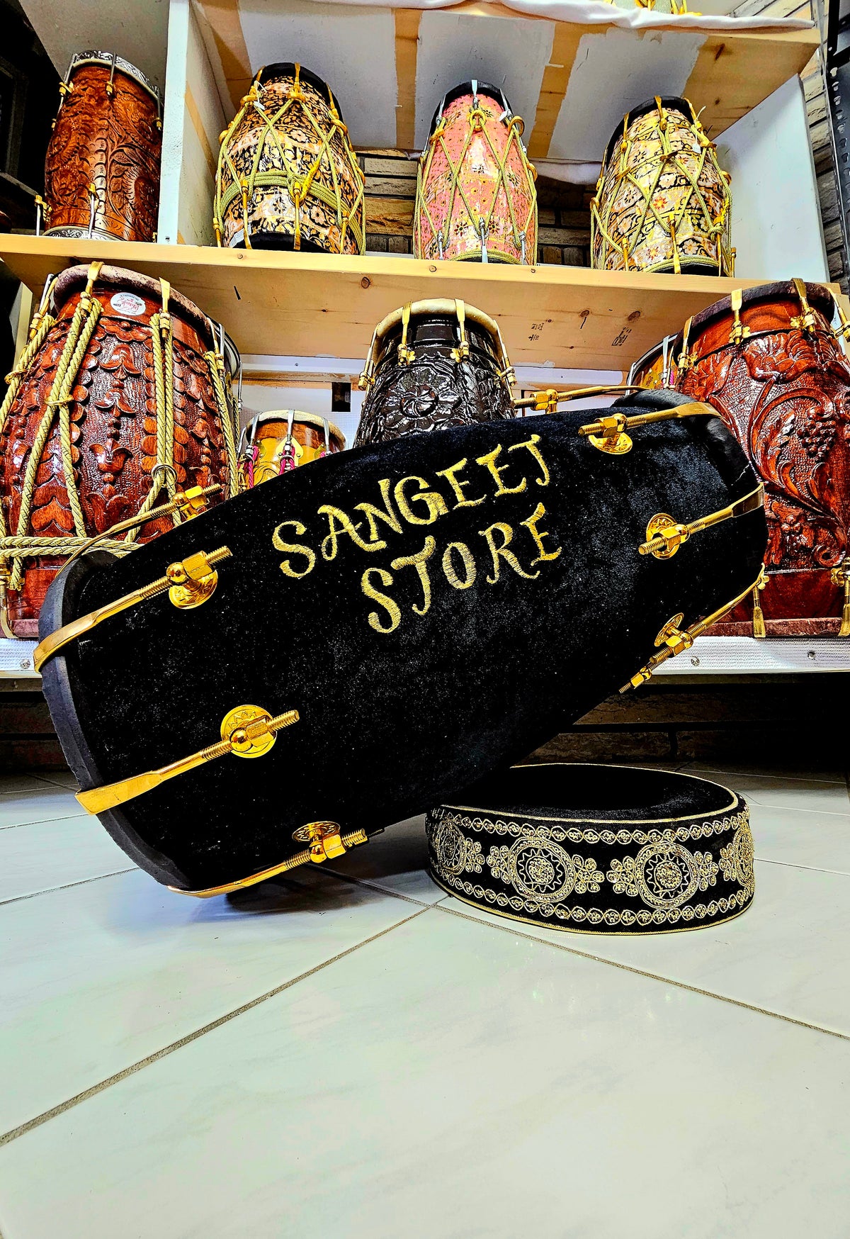 Custom Dholak for Mandy: 10% Deposit Link