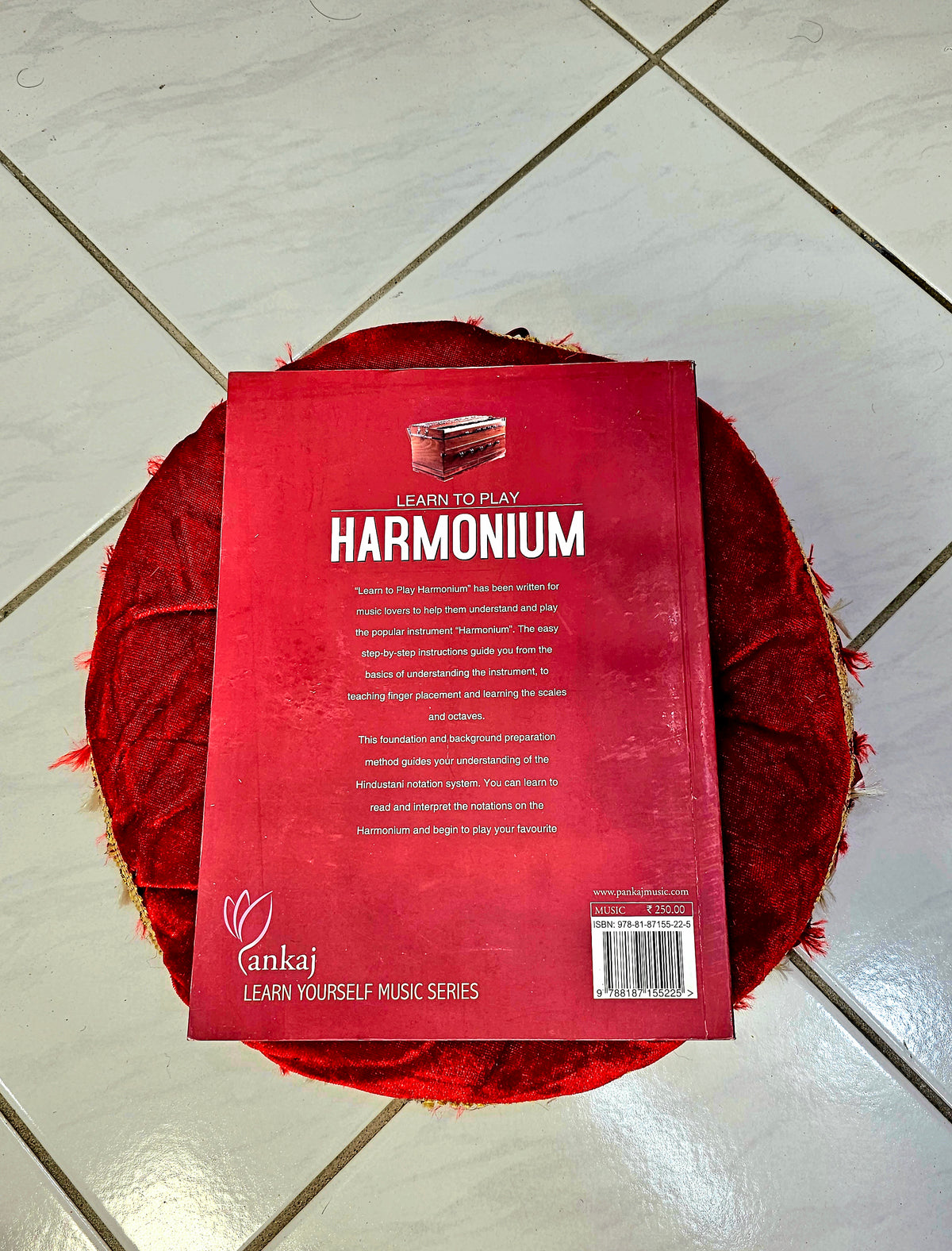 Harmonium Book ("Learn to Play Harmonium" By: Ram Avtar 'Vir') - Sangeet Store