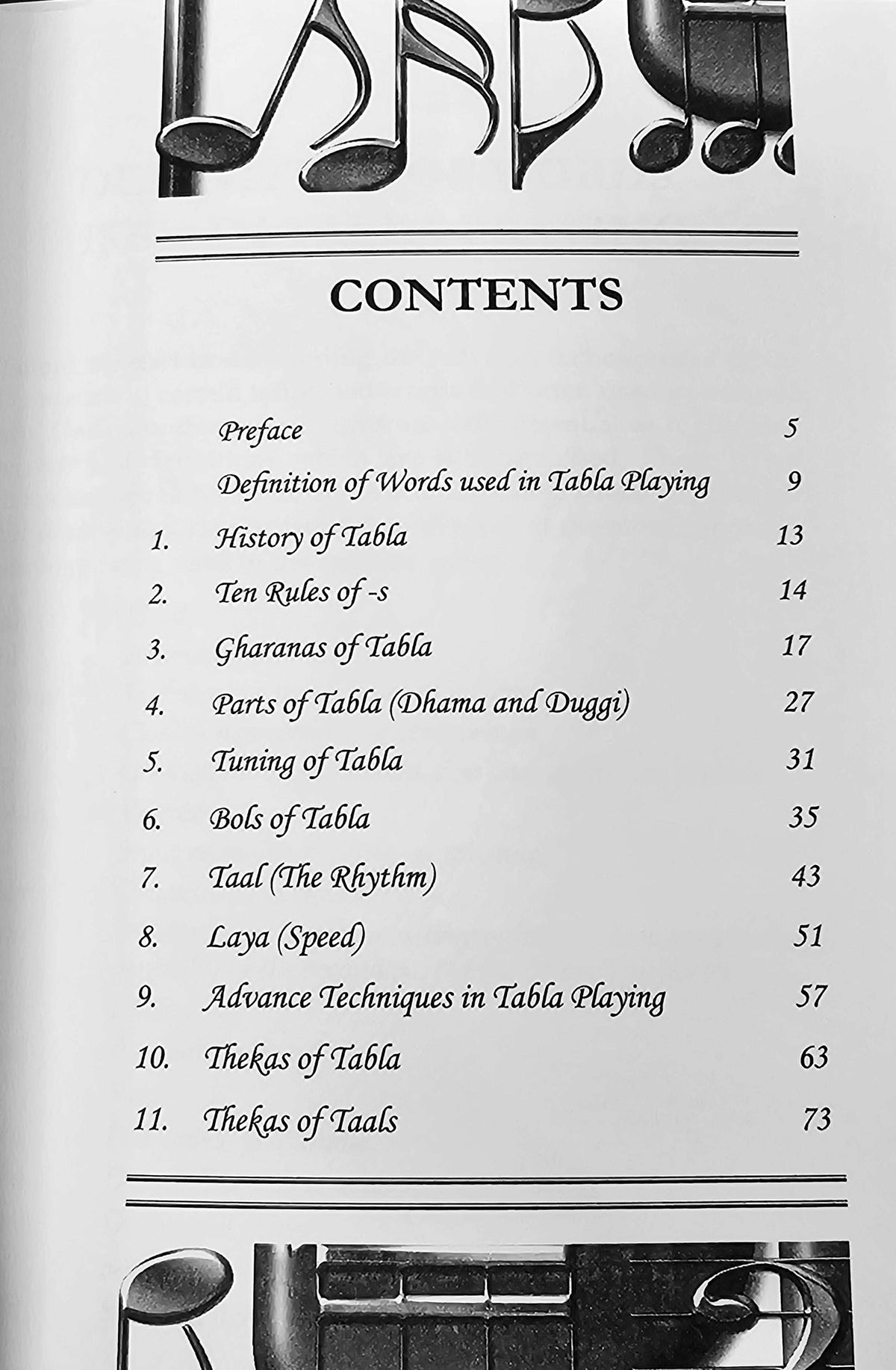 Advanced Tabla Book ("Learn to Play Tabla - 2 (An Advance Course)" By: Ram Avtar 'Vir')