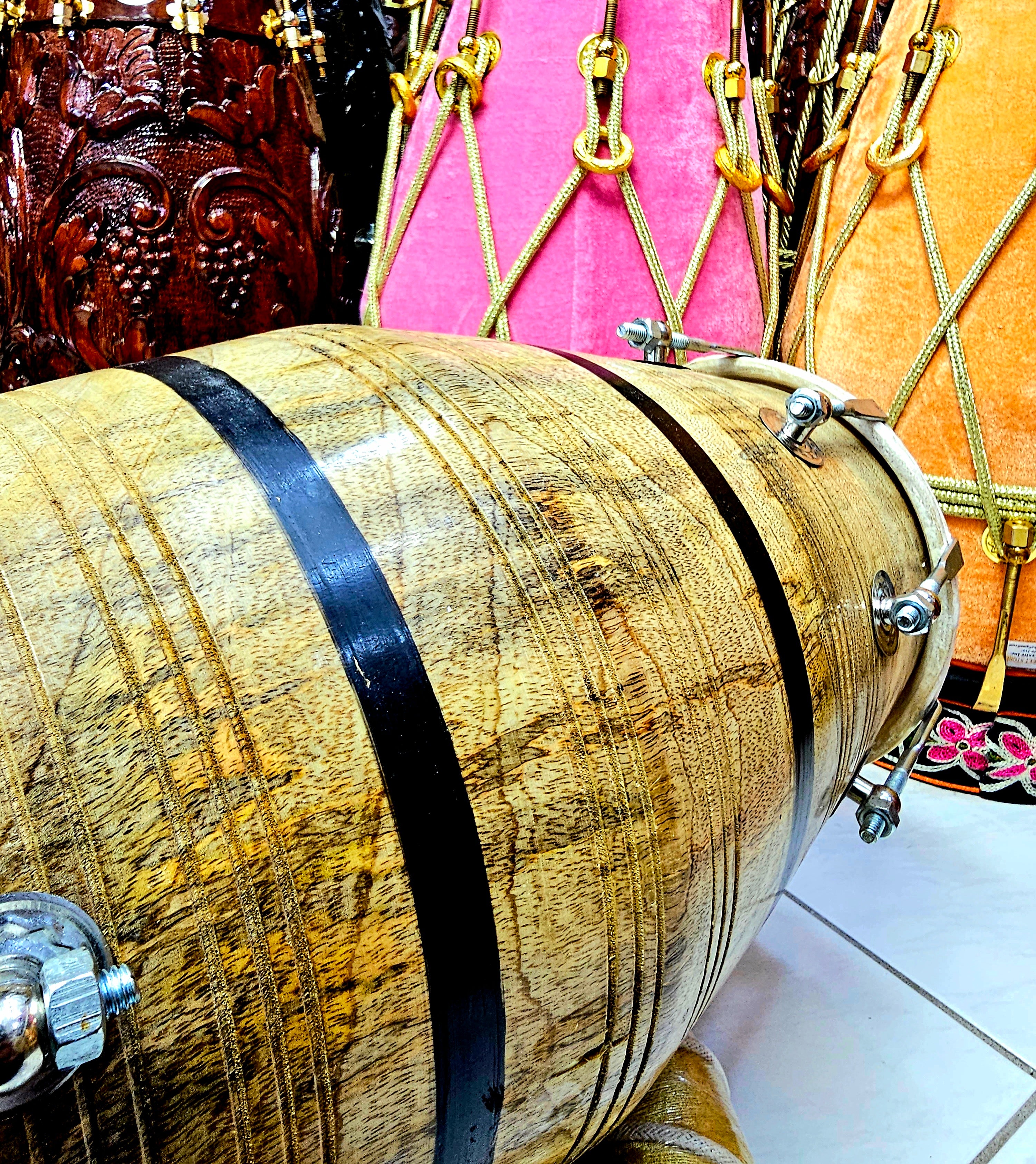 Time-Honored Rhythms: Traditional Student Quality Dholak