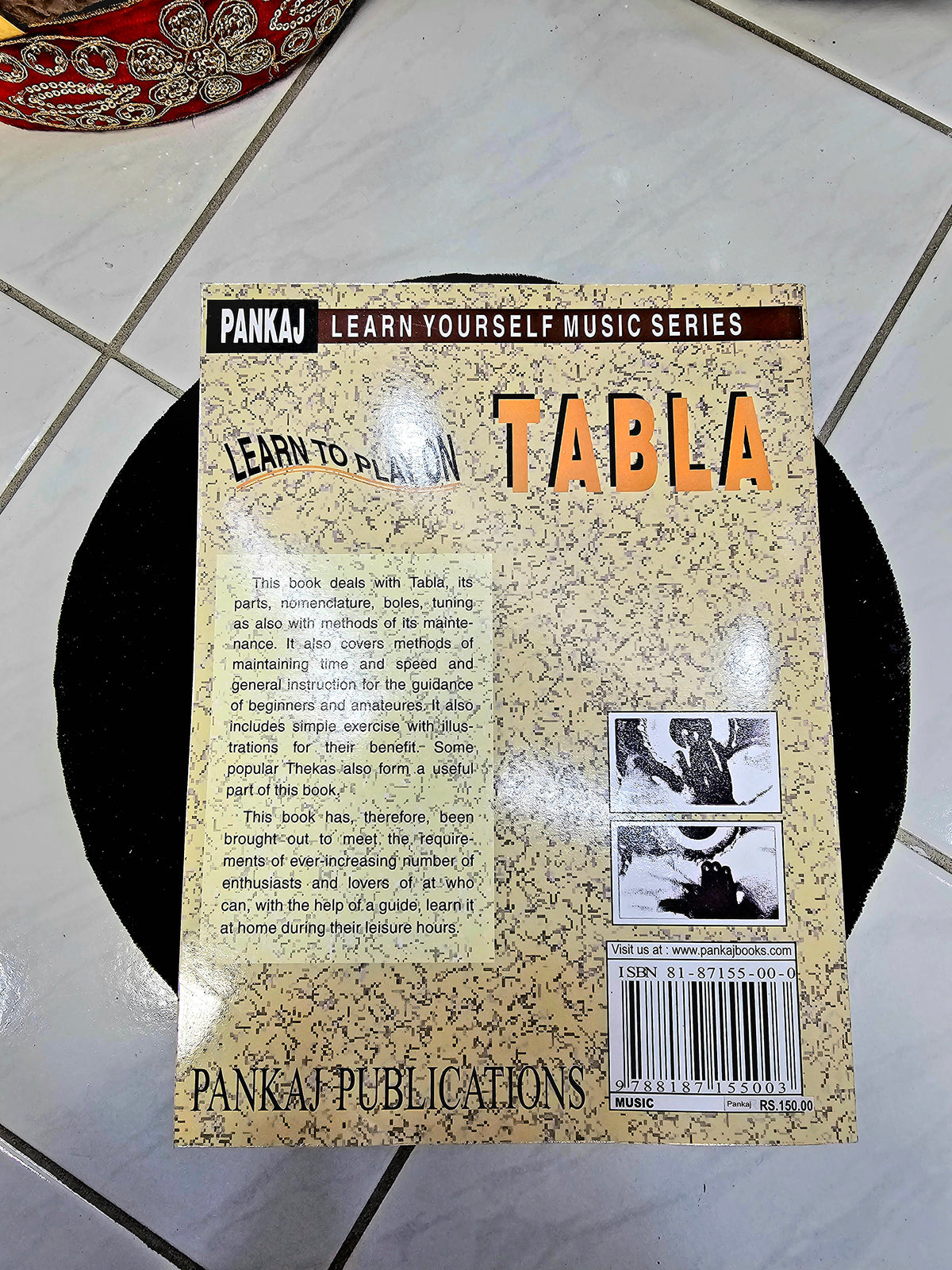 Learn to play on Tabla (By: Ram Avtar 'Vir') - Sangeet Store