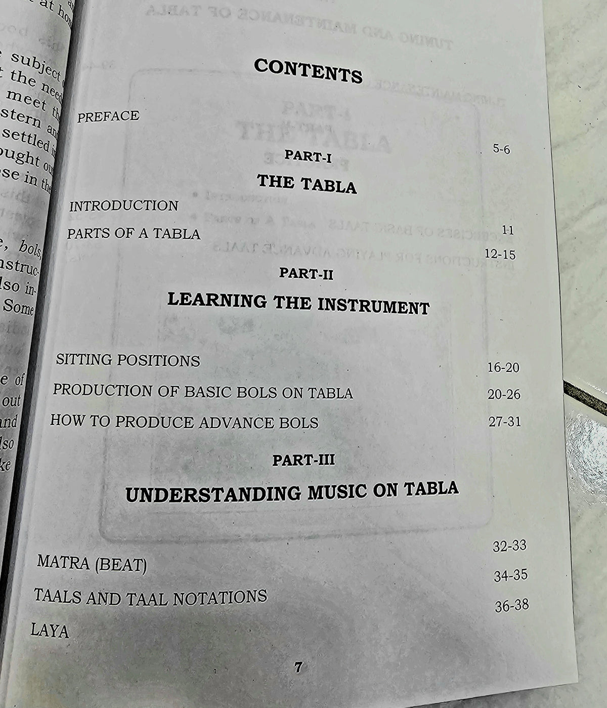 Learn to play on Tabla (By: Ram Avtar 'Vir') - Sangeet Store
