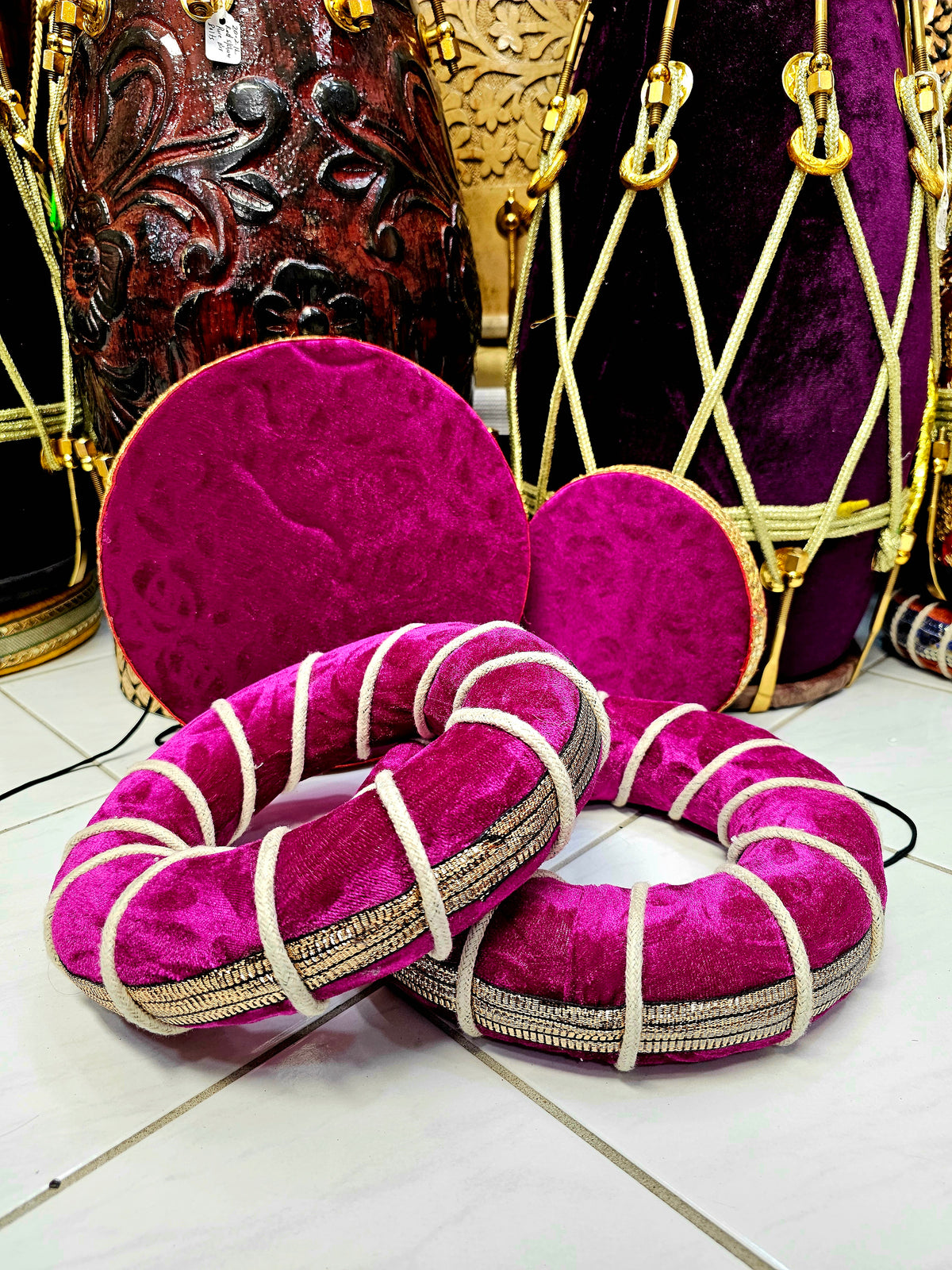 Mystic Melody Magenta Harmony Tabla Rings