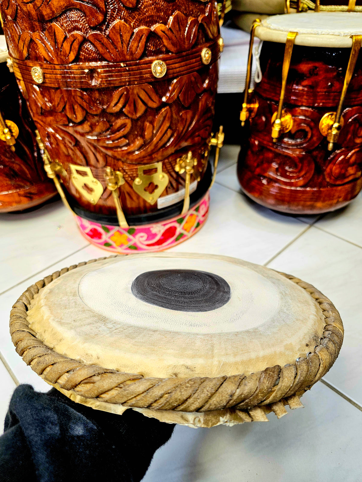 Top Quality 9.5" Iqbal Pro Bayan Skin - Sangeet Store