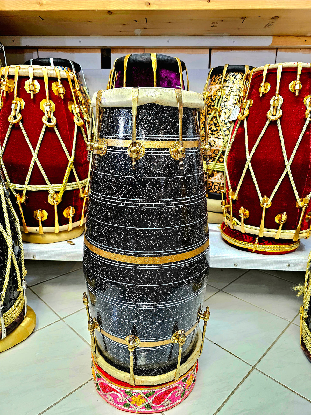 Starlight Noir Bolted West Indian Dholak