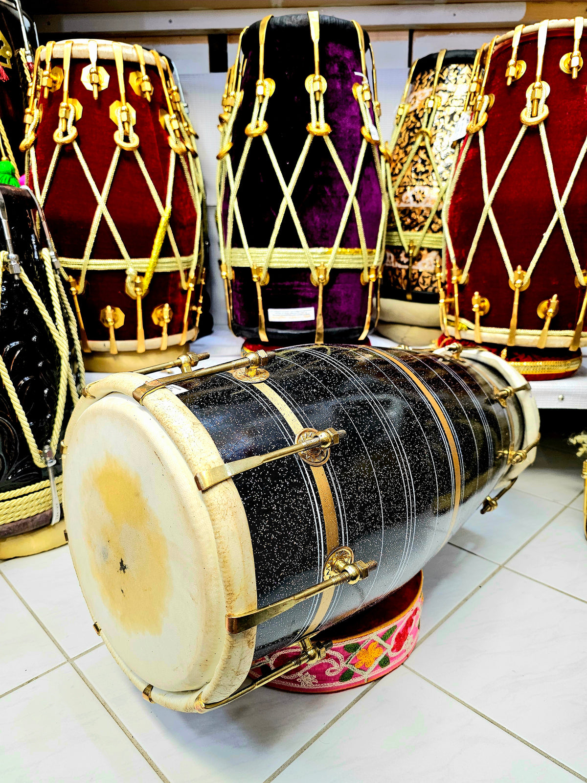 Starlight Noir Bolted West Indian Dholak