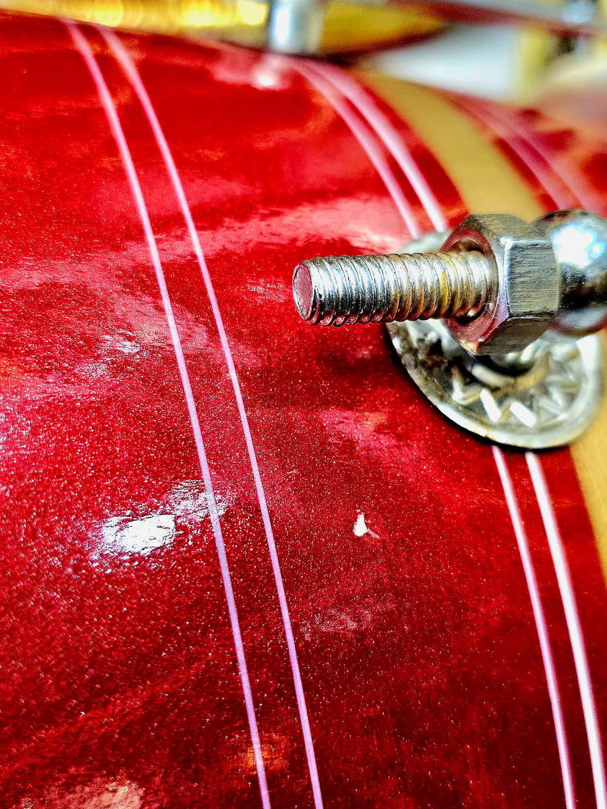 Crimson Bolt: Bolted West Indian Dholak