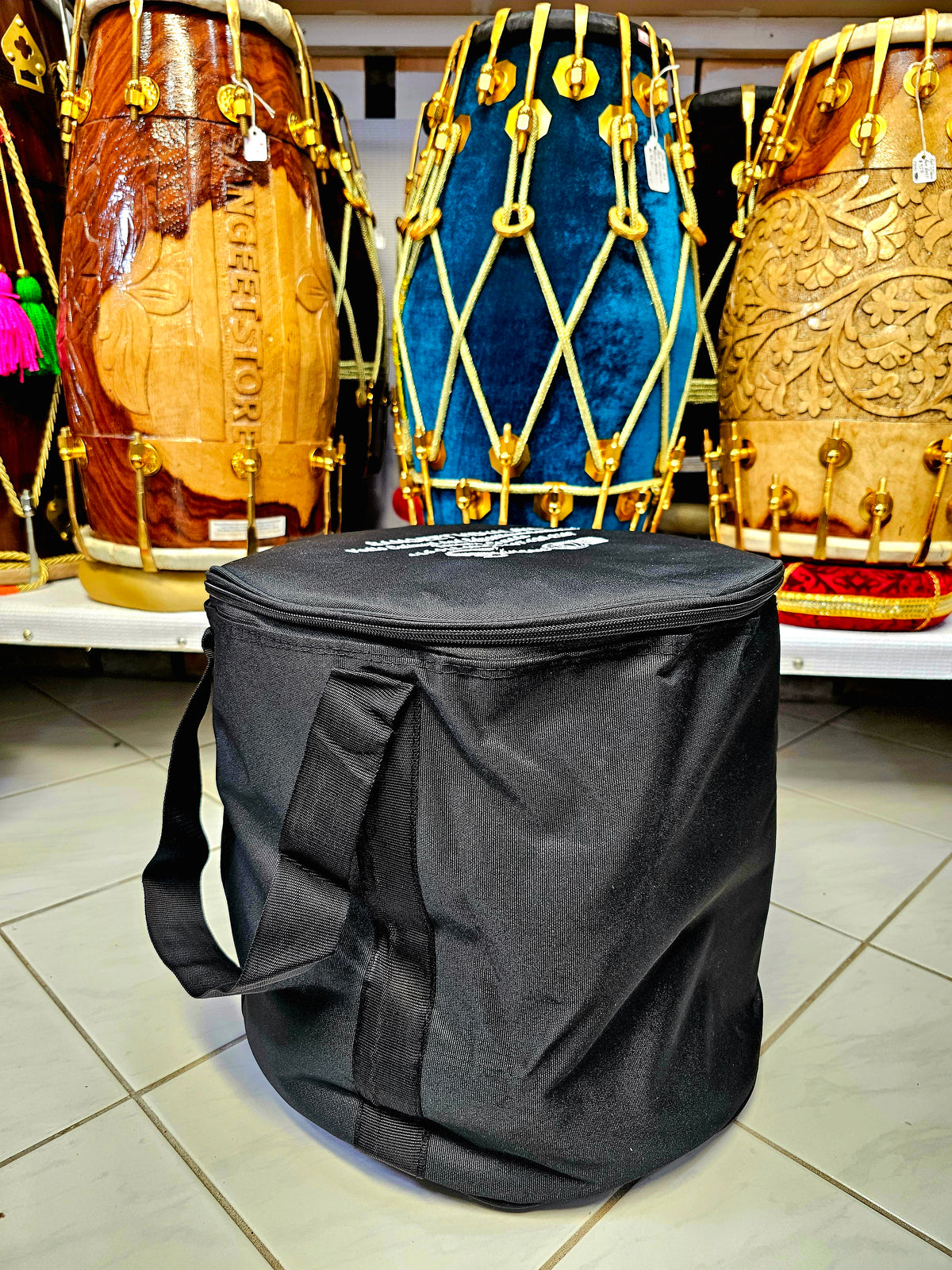Sangeet Vidyalaya Elegance Black Single Bayan Bag - Sangeet Store