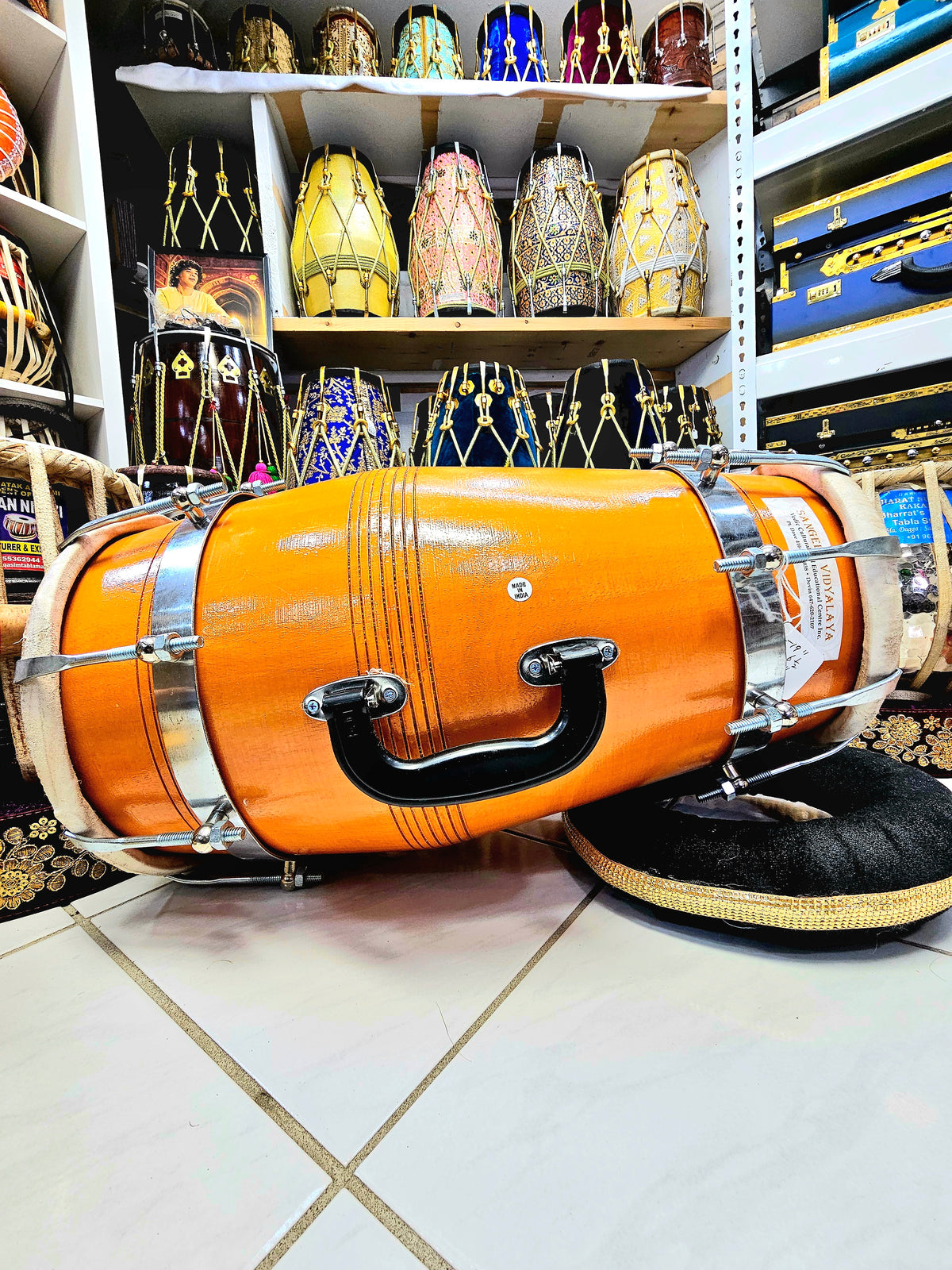 Custom Link for Anupam: Amberwood Rhythm Professional Red Sheesham Dholak
