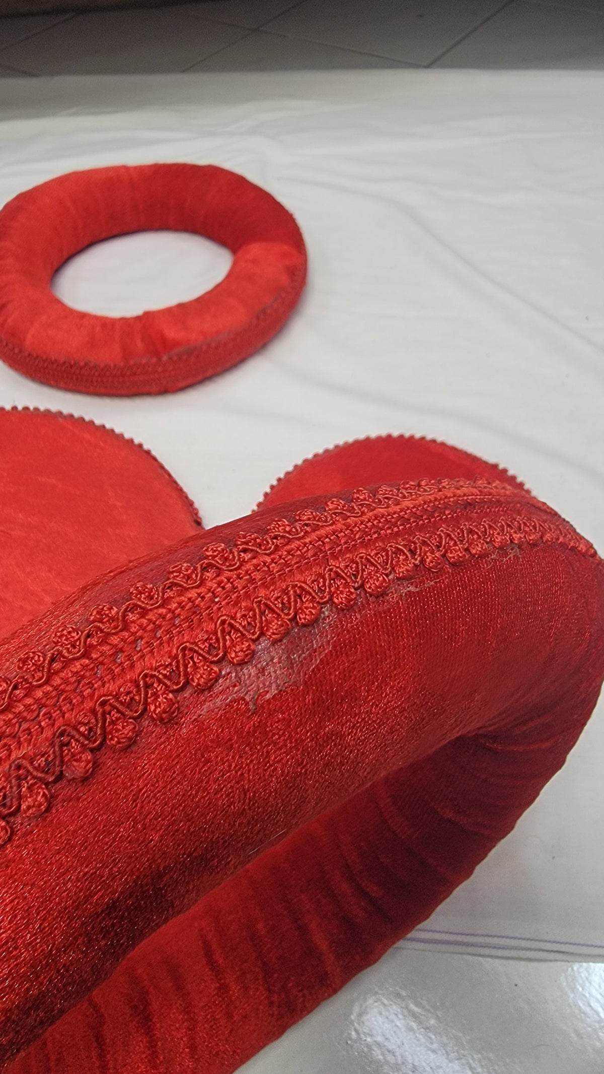 Arjun Tabla Rings – Classic Red (Cosmetic Defects) - Sangeet Store