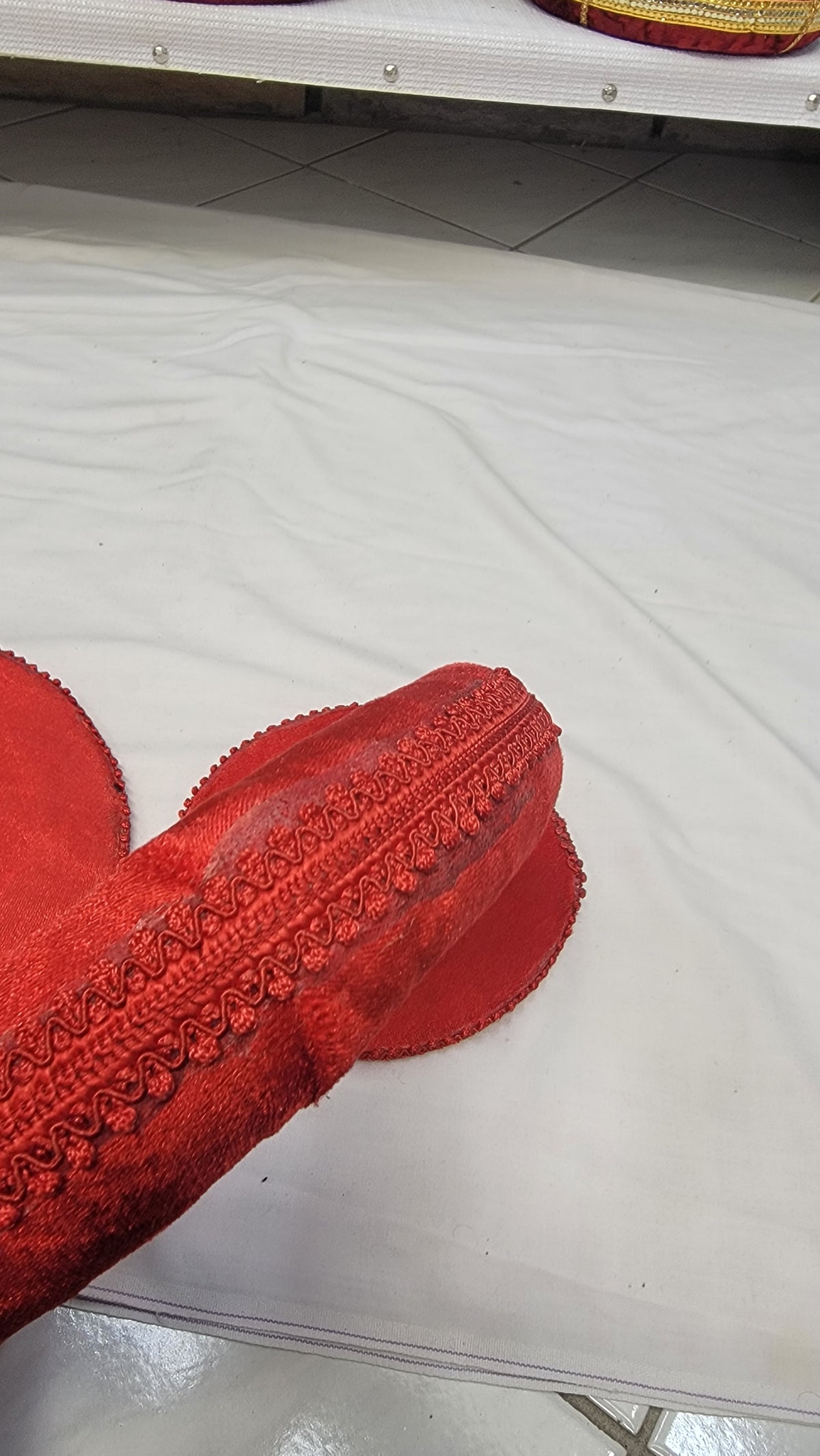 Arjun Tabla Rings – Classic Red (Cosmetic Defects) - Sangeet Store