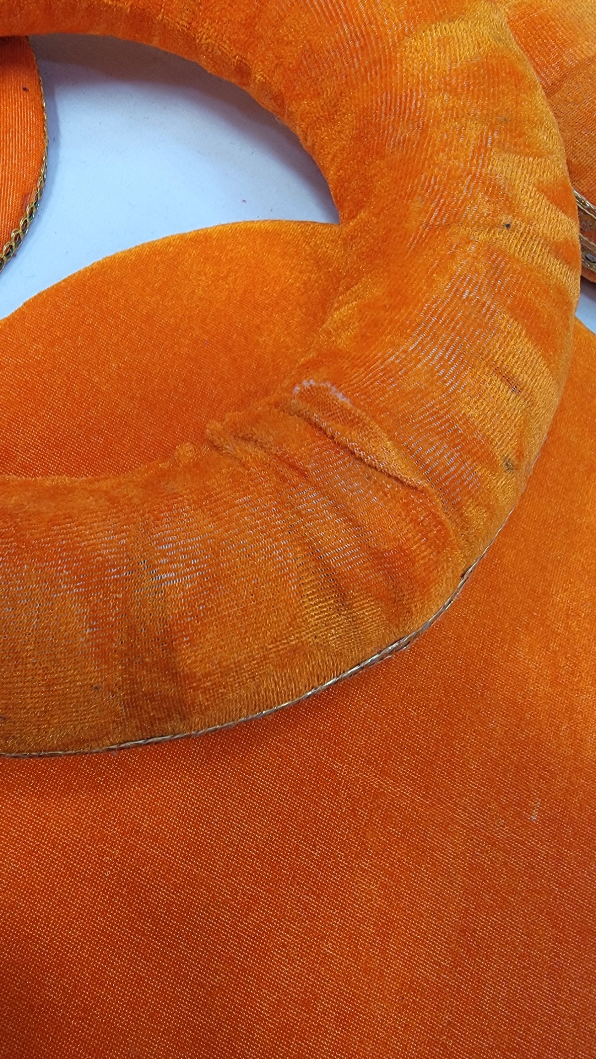 Vivid Tabla Rings – Orange & Gold (Minor Cosmetic Defects) - Sangeet Store