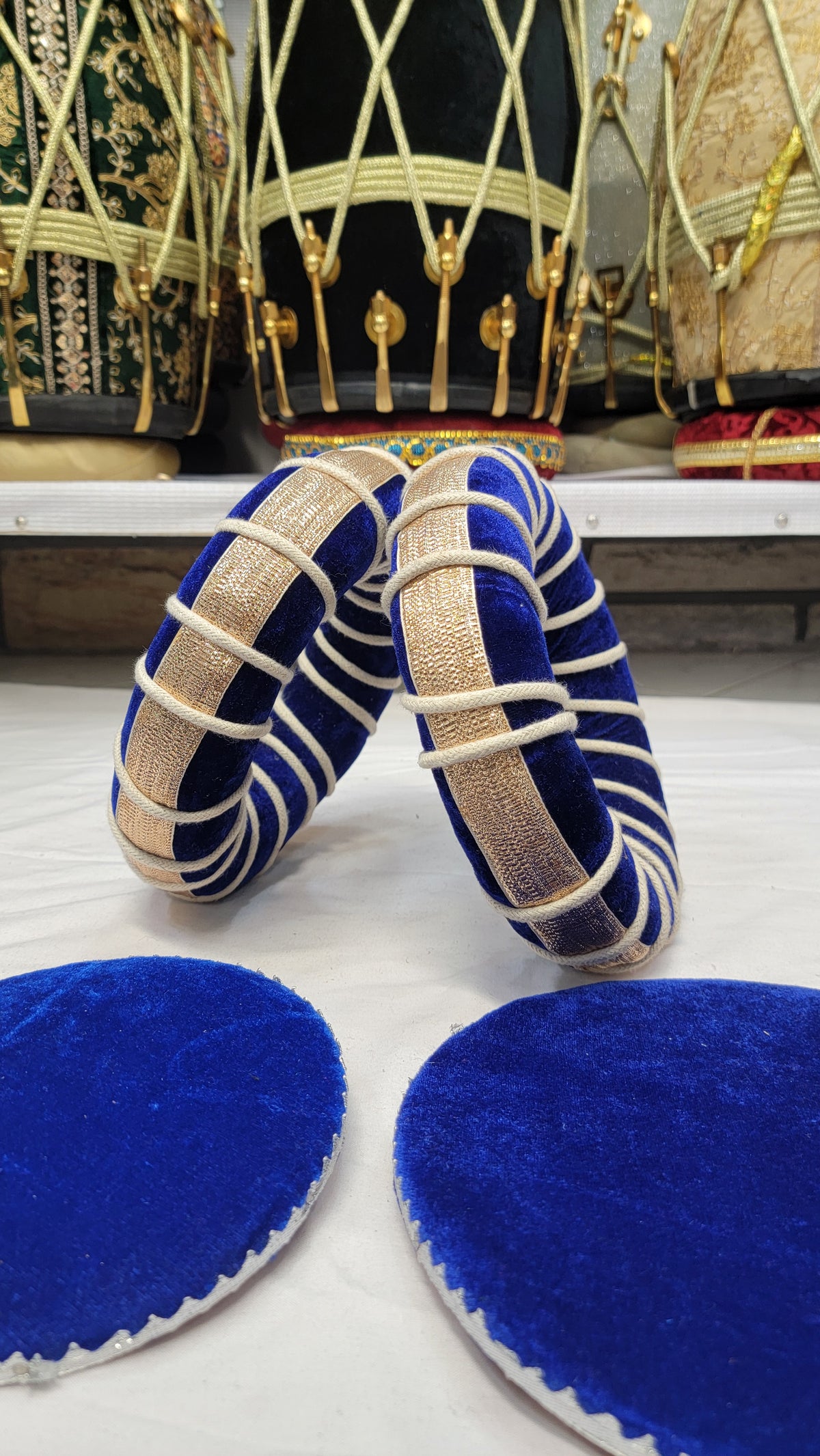 Indigo Wave Tabla Rings