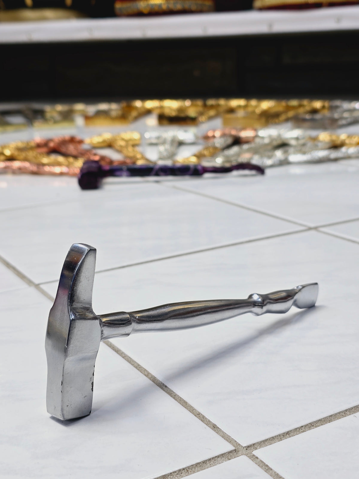 Silver Tone Tabla Hammer - Sangeet Store