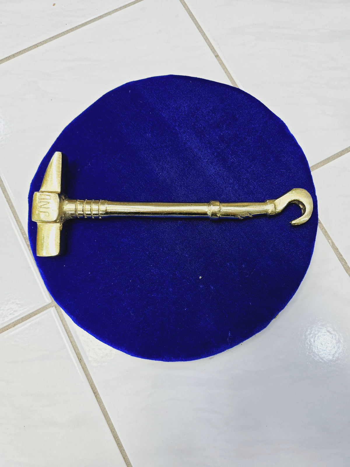 Golden Curve Hook Tabla Hammer