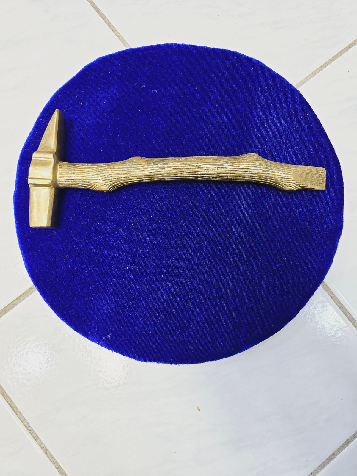 Golden Branch Tabla Hammer – Nature-Inspired Design - Sangeet Store