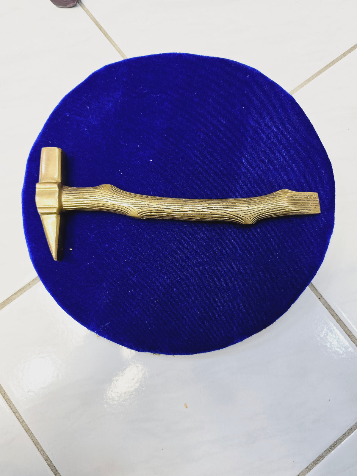 Golden Branch Tabla Hammer – Nature-Inspired Design - Sangeet Store