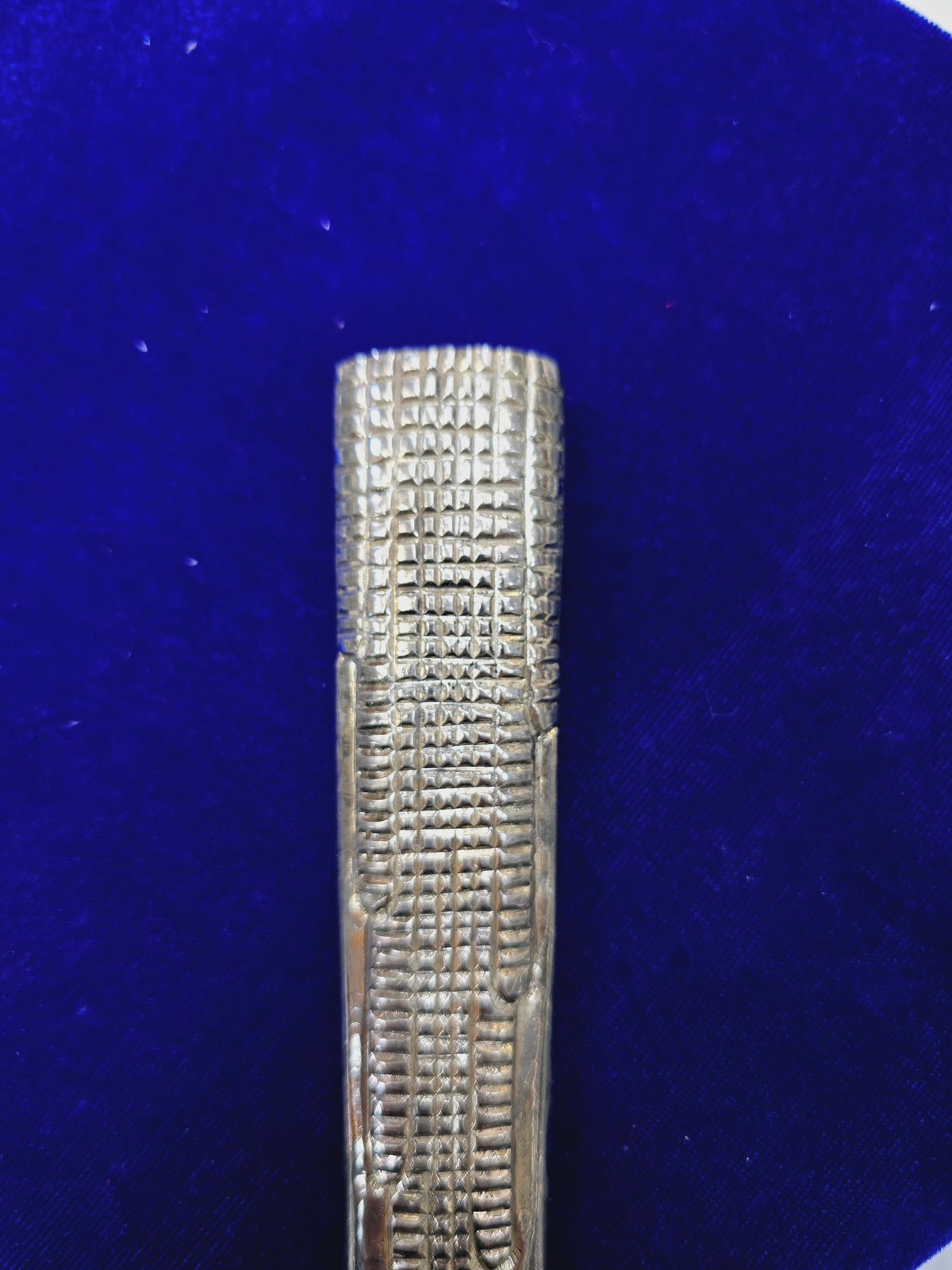 Silver Icons Tabla Hammer – Statue of Liberty & Burj Khalifa Engraving - Sangeet Store
