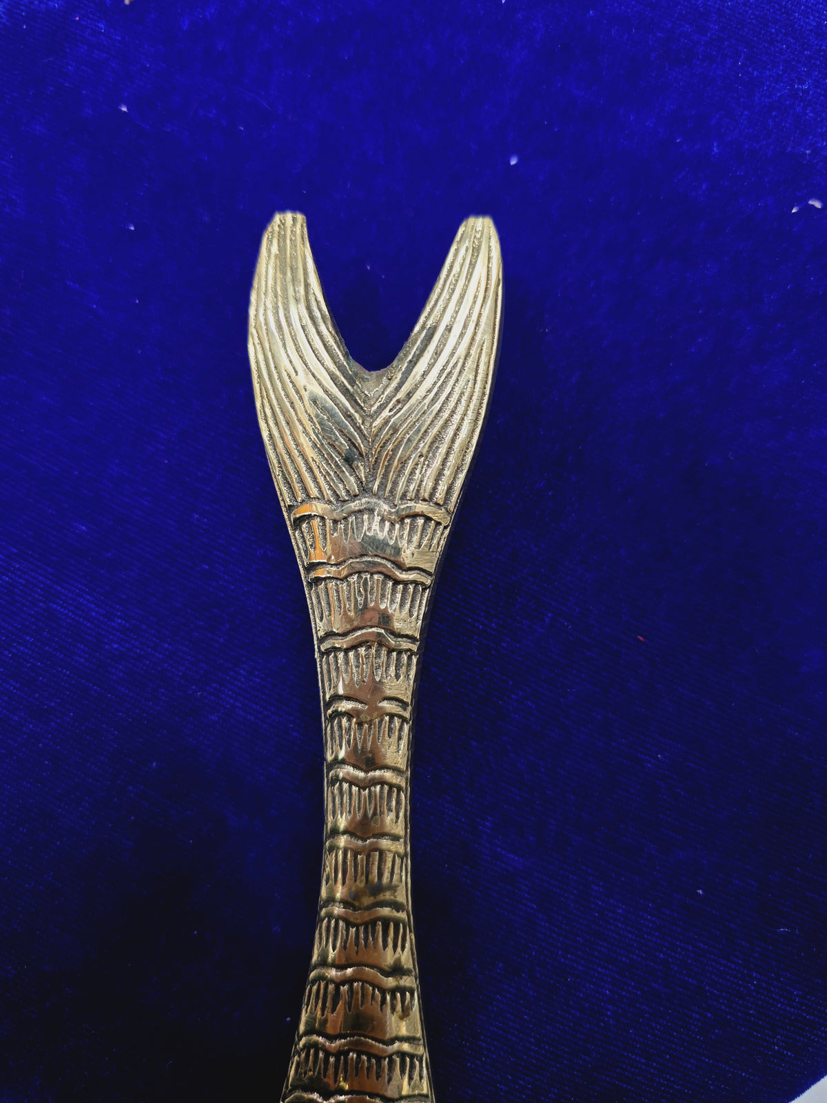 Golden Tide Tabla Hammer – Bright Gold & Black Fish Design - Sangeet Store