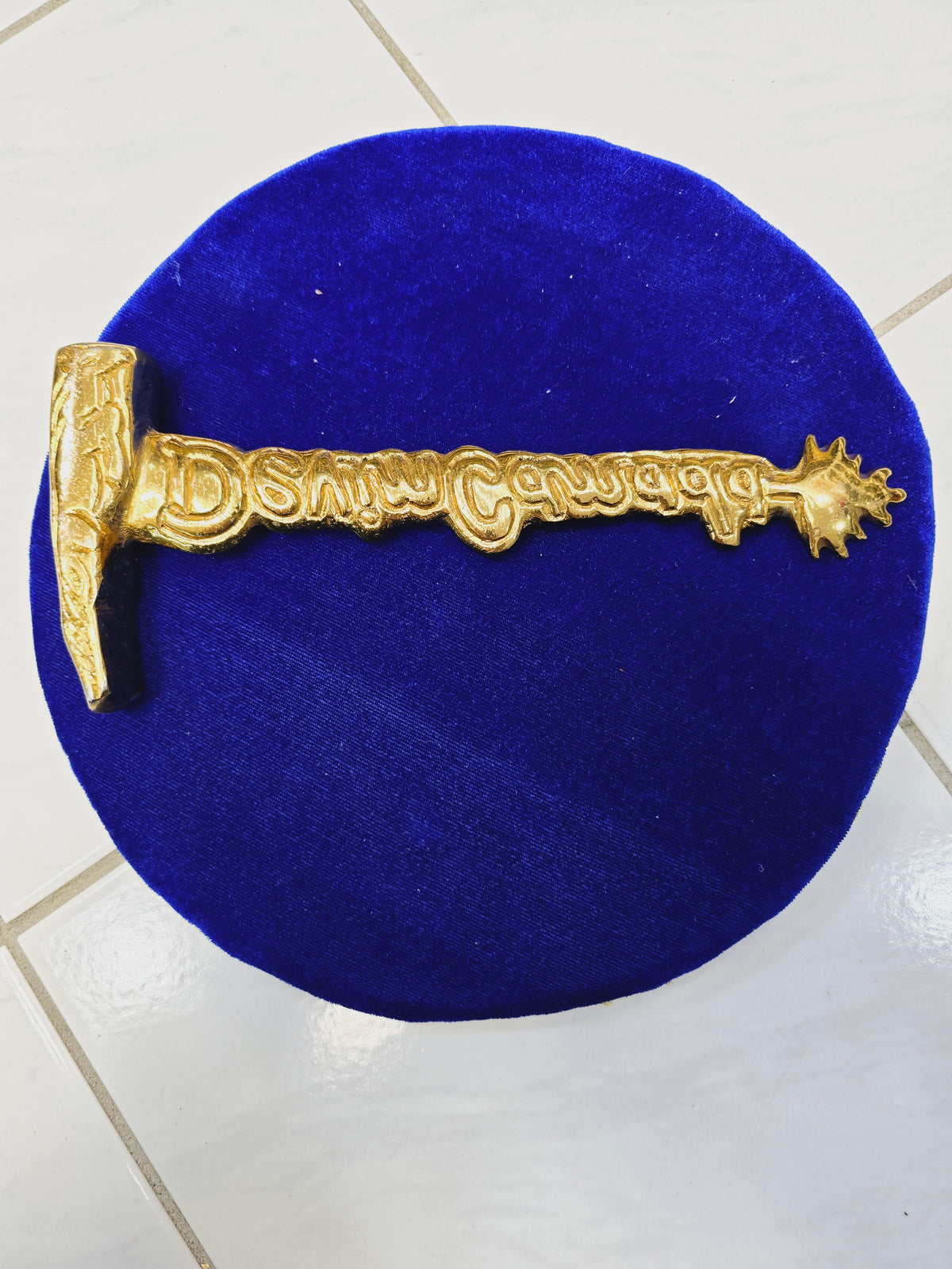 Golden Majesty Tabla Hammer – Devin Canada Engraving - Sangeet Store