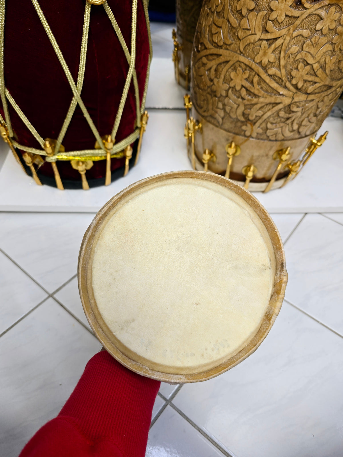 Standard 6.5" Dholak Treble Skin - Sangeet Store