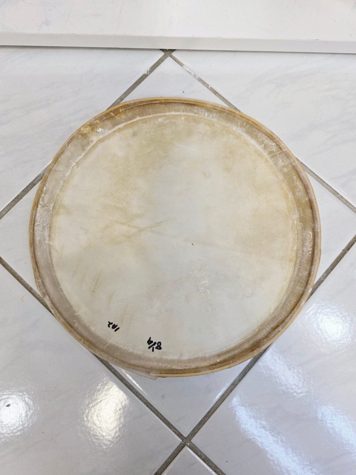 Standard 8.25" Dholak Bass Skin - Sangeet Store