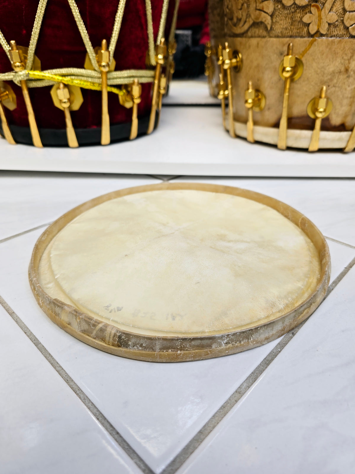 Standard 8.25" Dholak Bass Skin - Sangeet Store