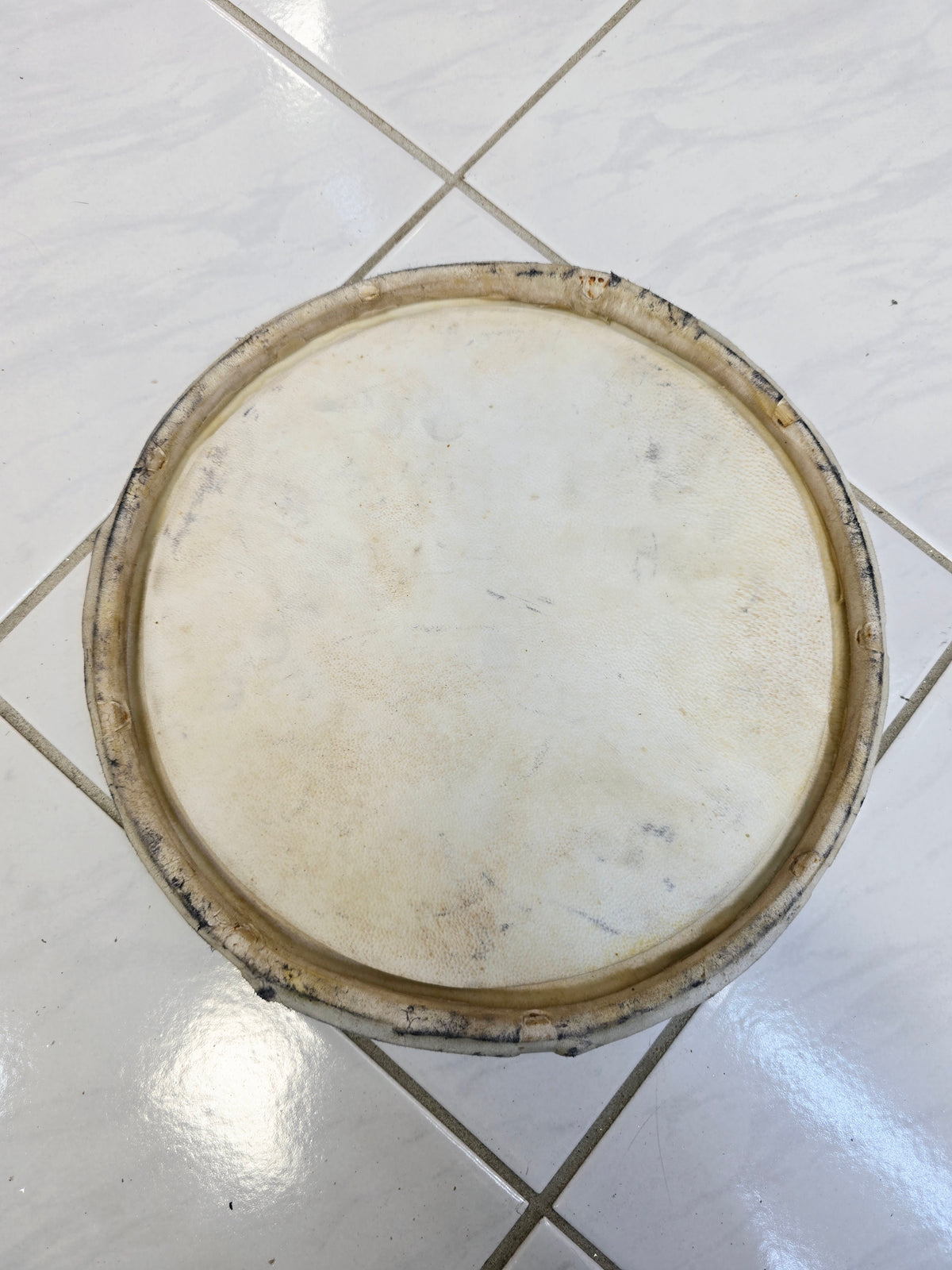 Concert Quality 9" Chetram Gill Dholak Bass Skin - Sangeet Store