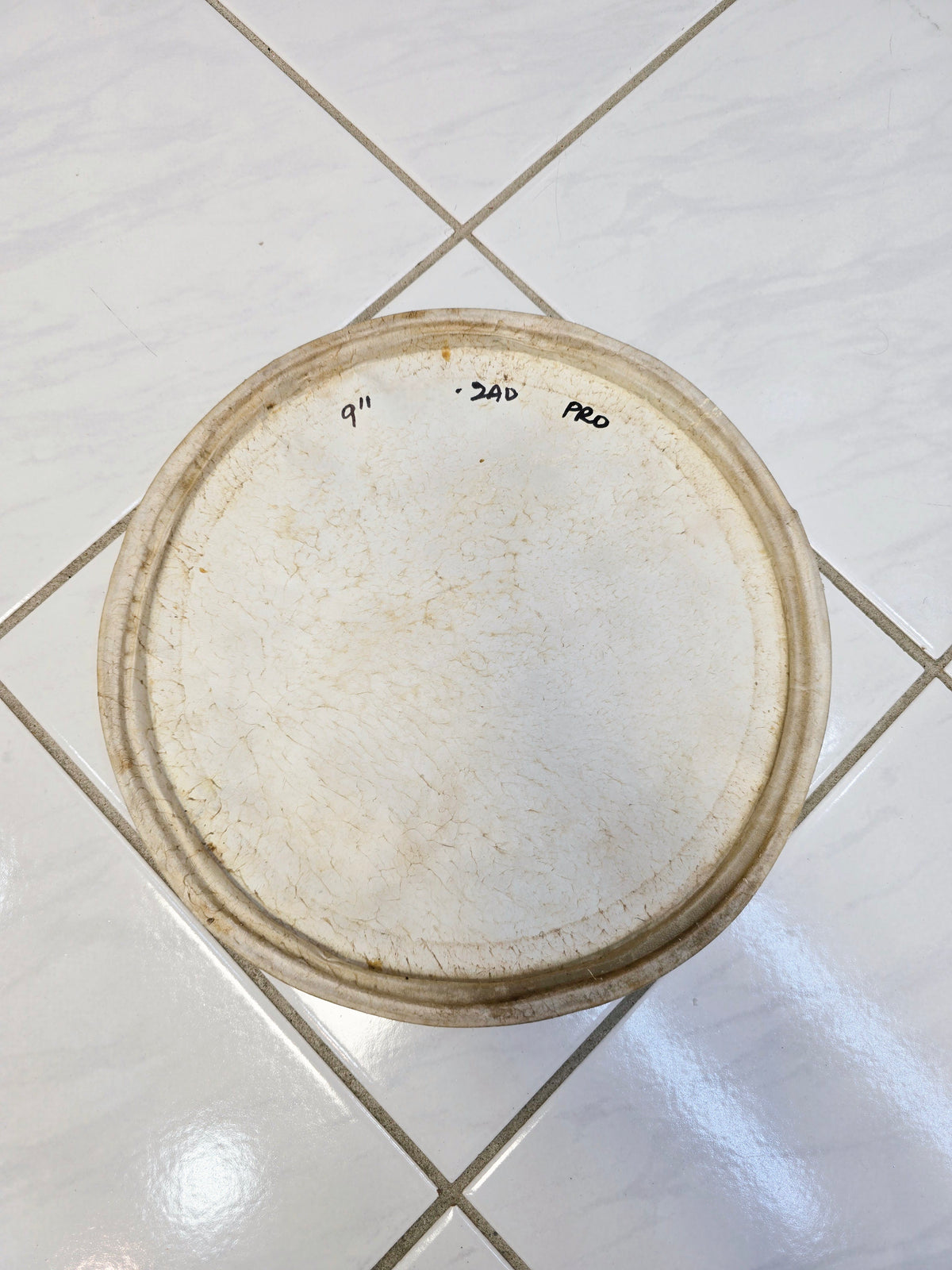 Concert Quality 9" Dholak Bass Skin - Sangeet Store