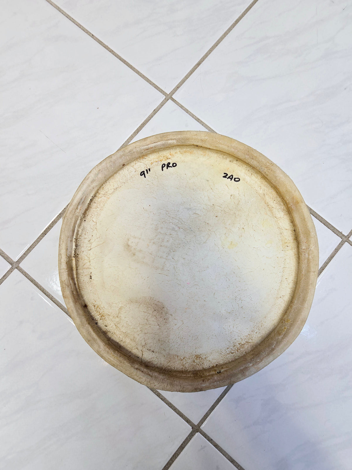 Concert Quality 9" Dholak Bass Skin - Sangeet Store