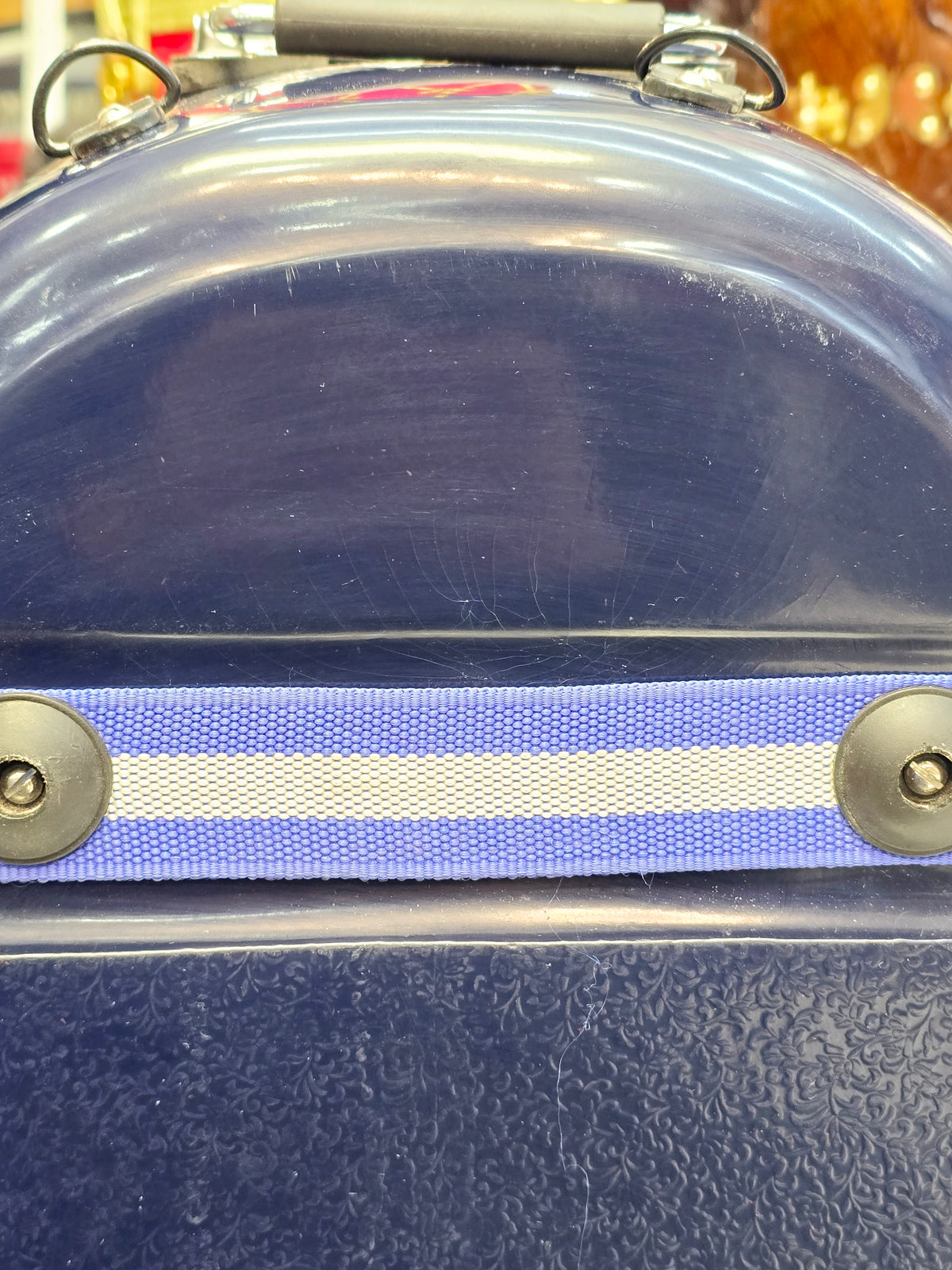 Sapphire Guardian Standard Tabla Case – Dual Locks, Buckles & Dual Handles *Minor Cosmetic Defects* - Sangeet Store