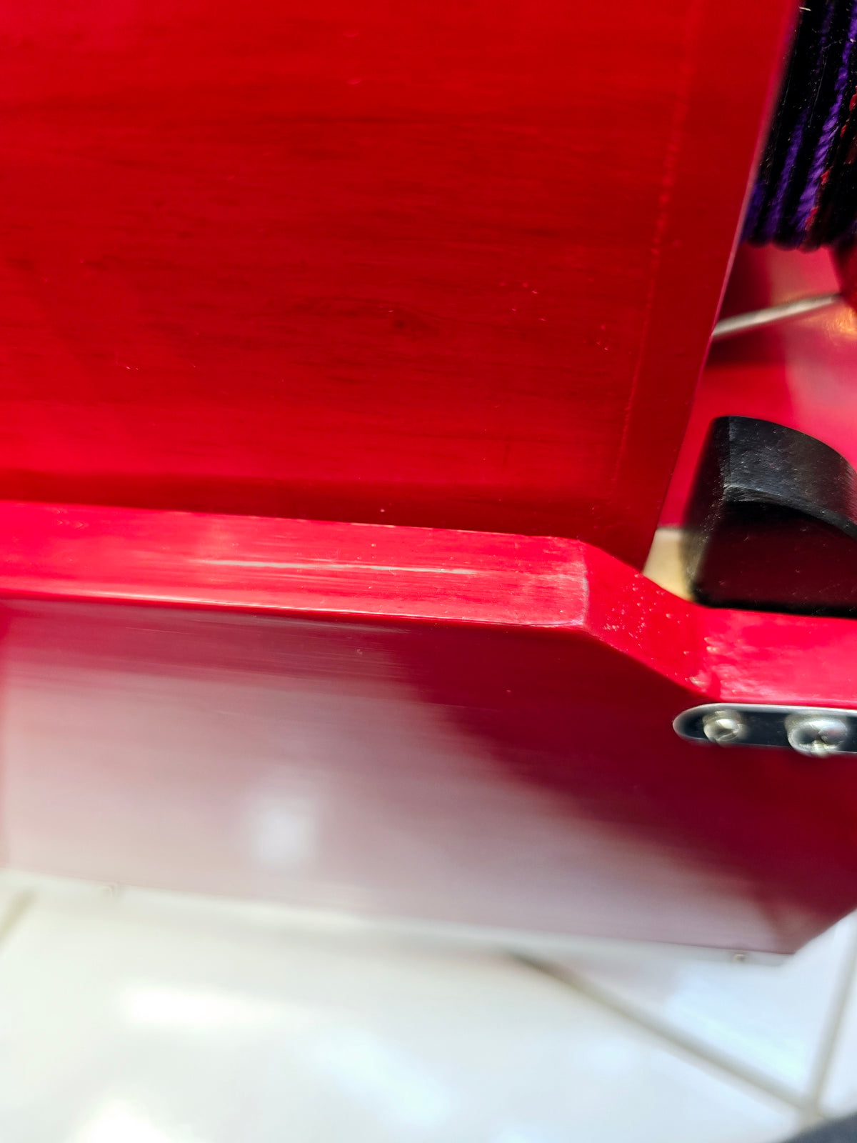 Ruby Param Traveller Harmonium – 2-Reed, Coupler (Minor Cosmetic Defects)