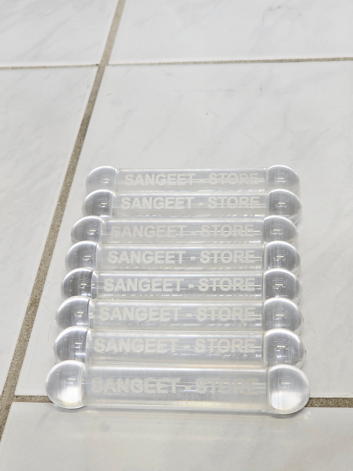 Clear Bayan Ghattas (8 Piece Set) - Sangeet Store