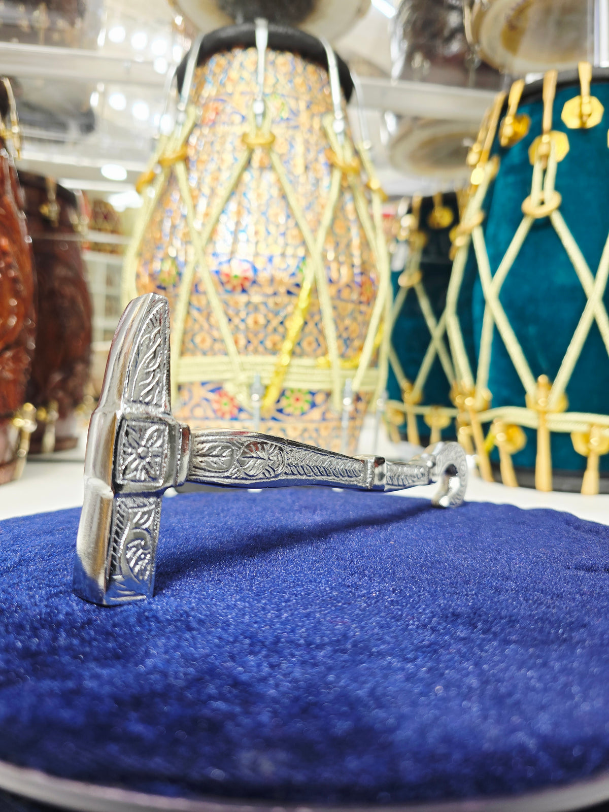 Premium Silver Plated Hammer - Sangeet Store