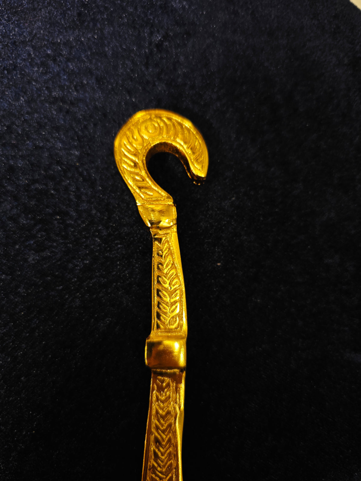 Premium Yellow Gold Plated Hammer - Sangeet Store