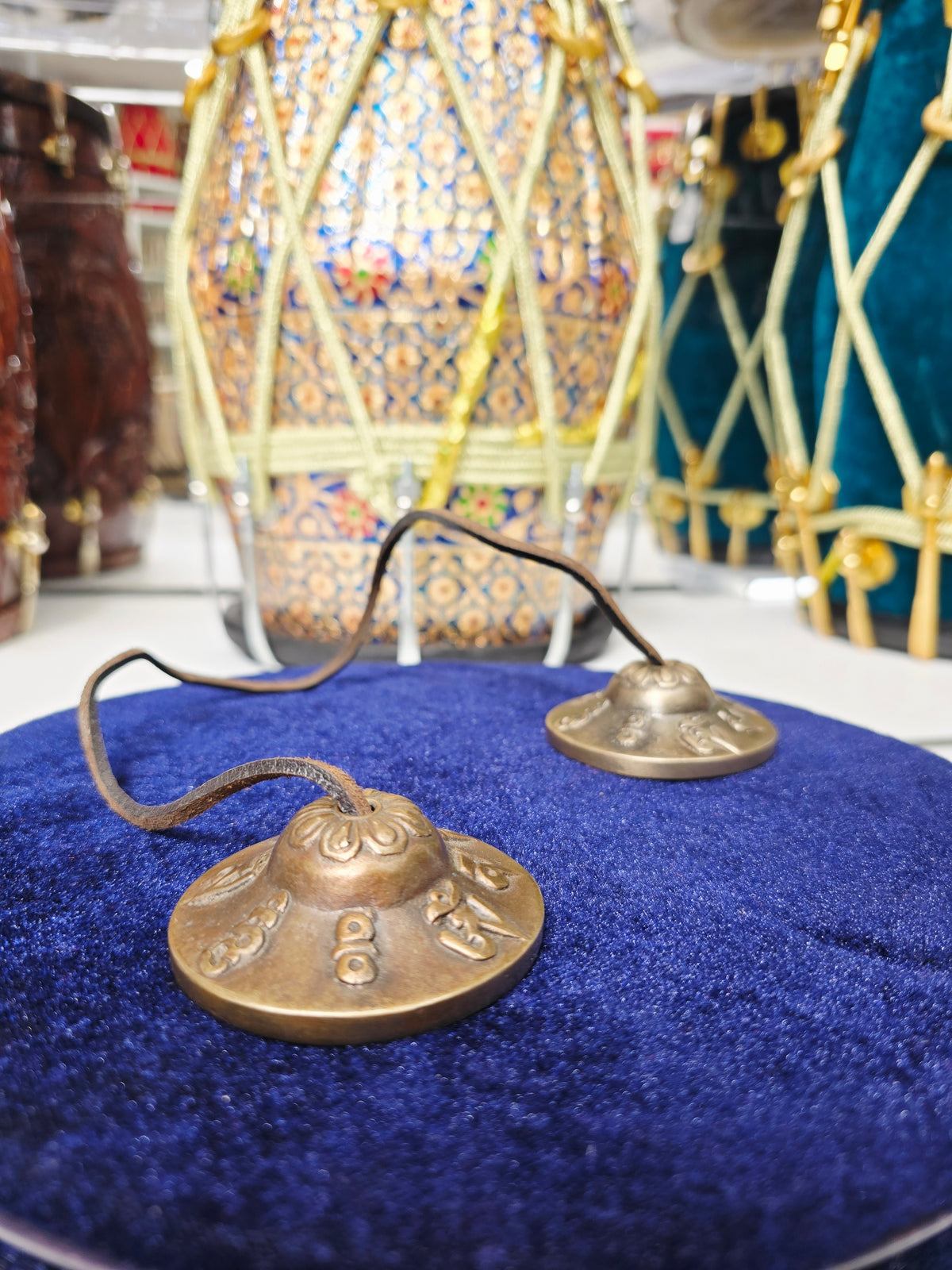 MantraTone – Encarved Premium Brass Majeeras - Sangeet Store