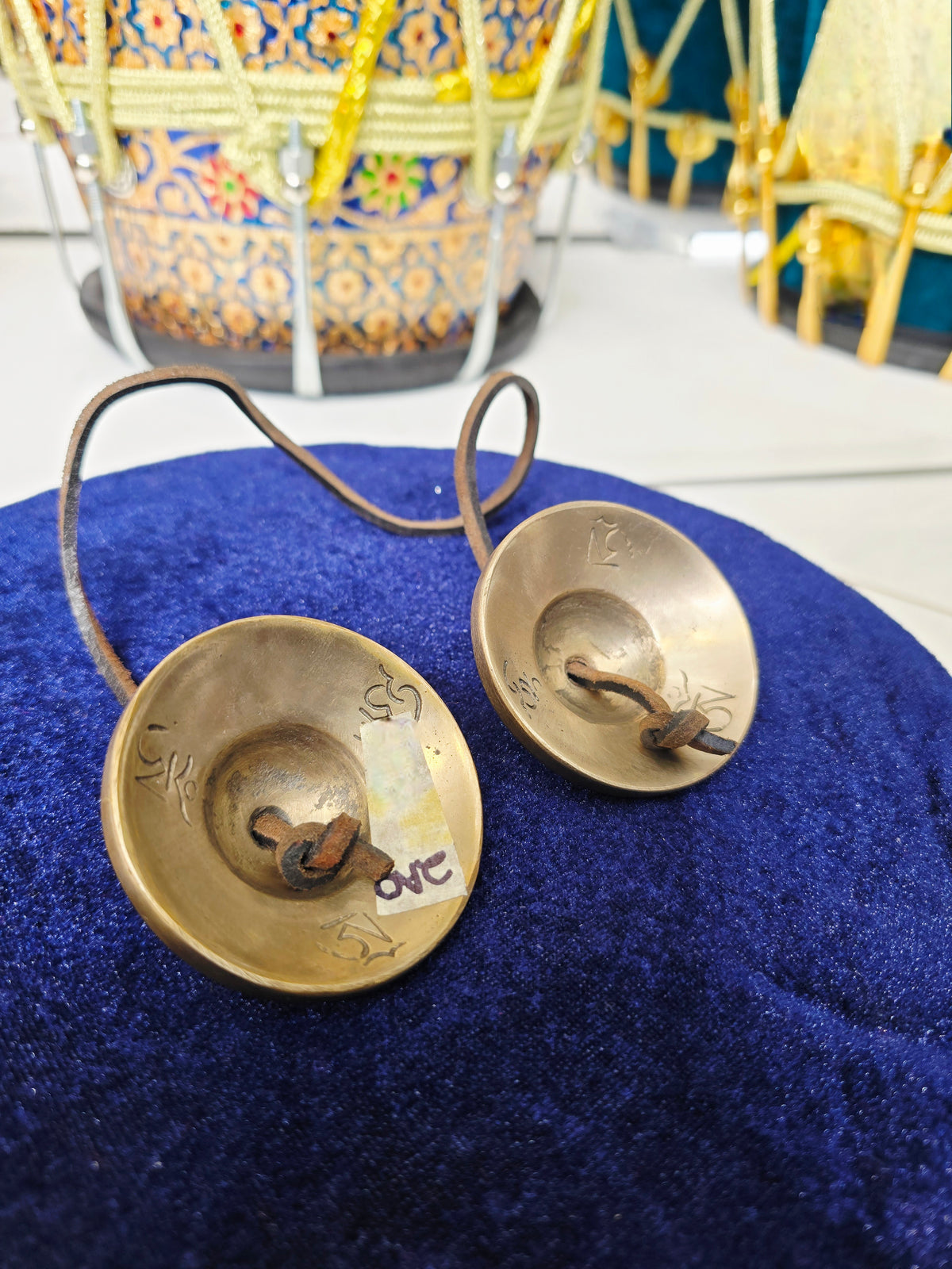 MantraTone – Encarved Premium Brass Majeeras - Sangeet Store