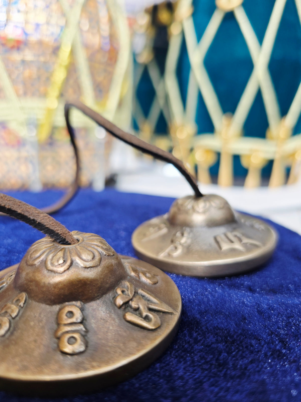 MantraTone – Encarved Premium Brass Majeeras - Sangeet Store