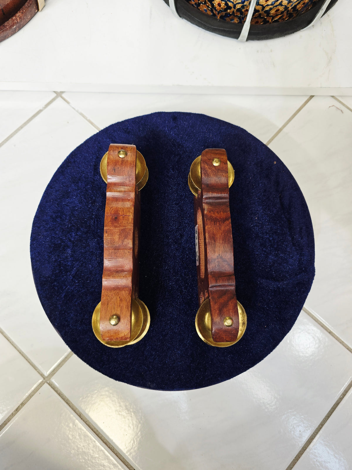 Taal Chhavi – Compact Wooden Hand Khartaal Set