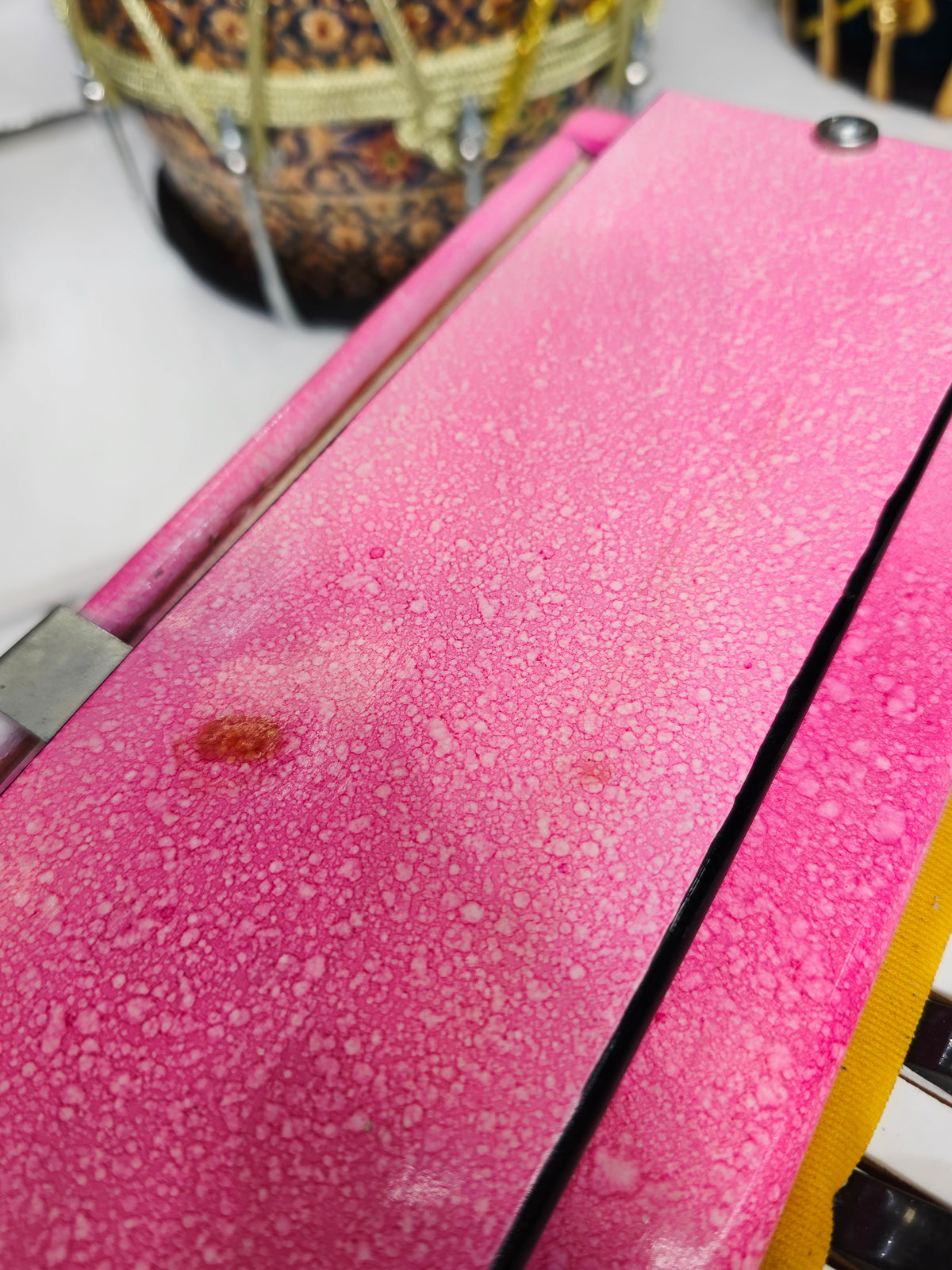 Rose Blush Serenade: Pink Toddler Harmonium *Cosmetic Defects* - Sangeet Store