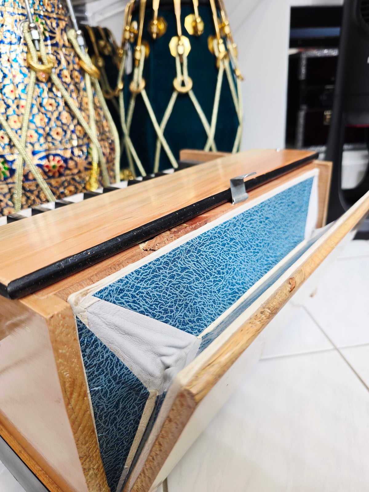 Tiny Virtuoso: Traditional Playable Wooden Toddler Harmonium *Minor Cosmetic Defects + Space between keys* - Sangeet Store
