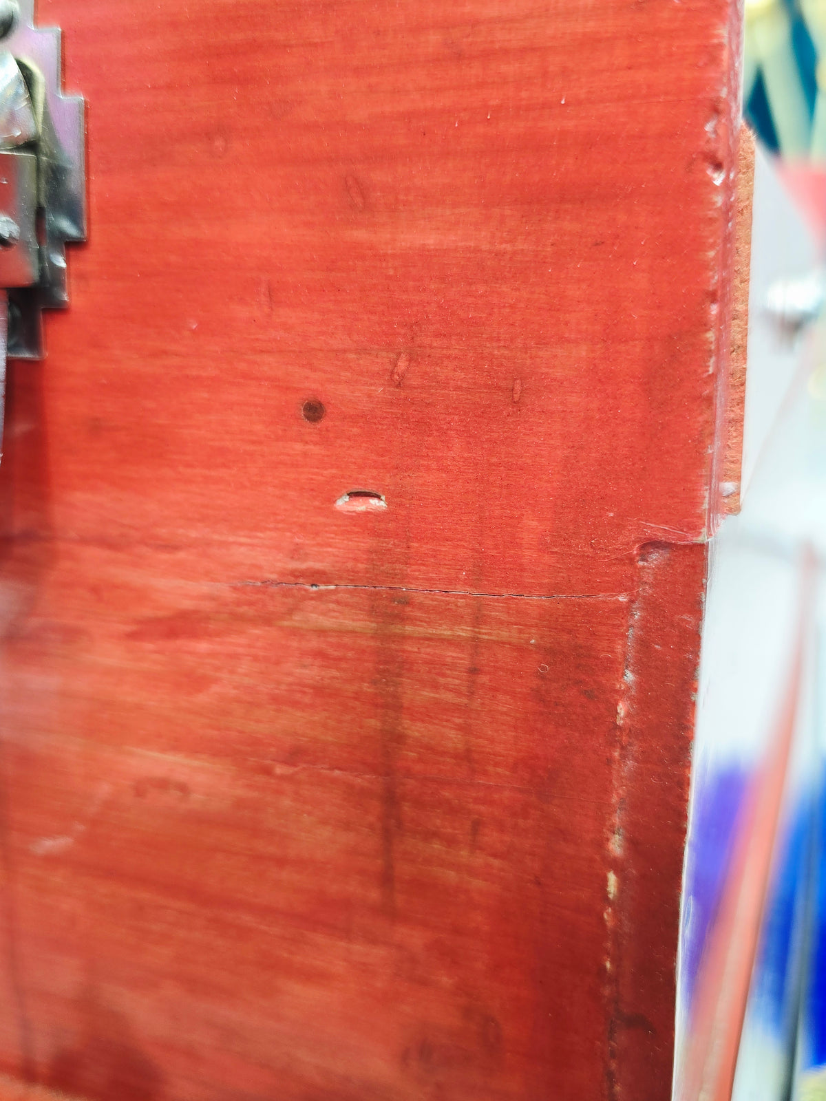 Sunset Serenade: Red-Orange Toddler Harmonium *Cosmetic Defects + Space between keys - Sangeet Store
