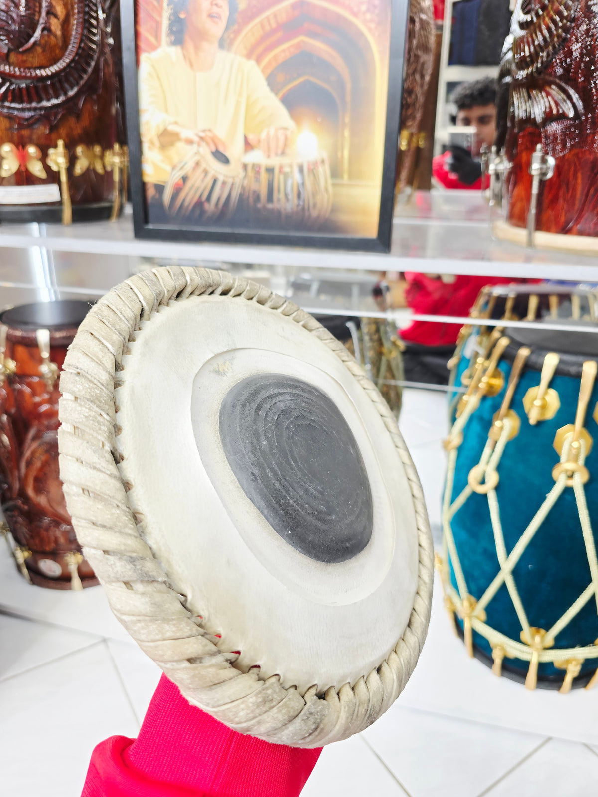 Bharat Kakade: 7.75" Low Octave C# Dayan Skin - Sangeet Store