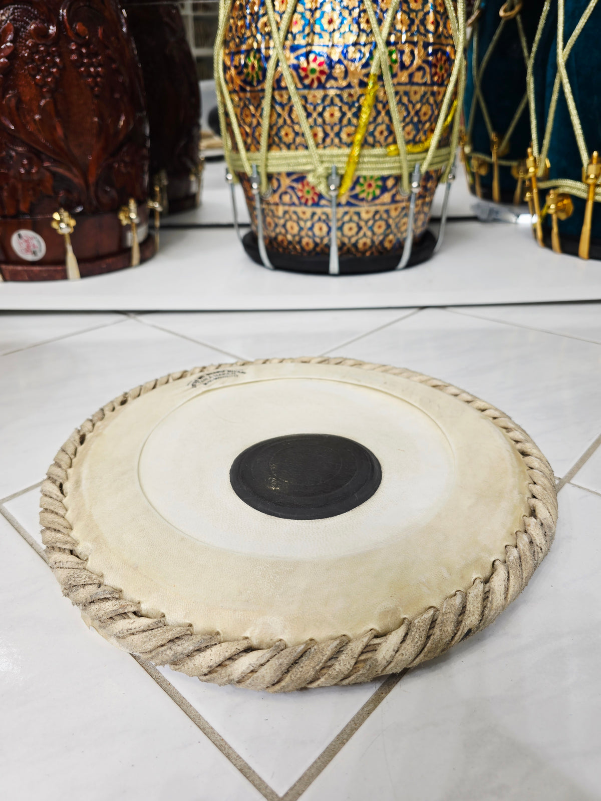 Mohd. Sharif: 9.5" Bayan Skin - Sangeet Store