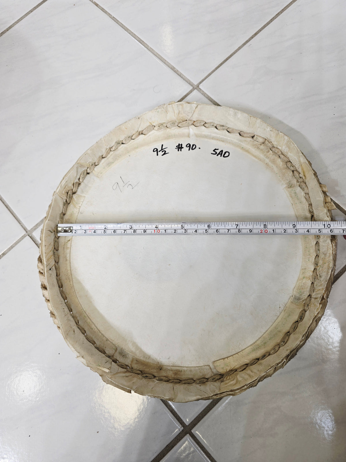Mohd. Sharif: 9.5" Bayan Skin - Sangeet Store