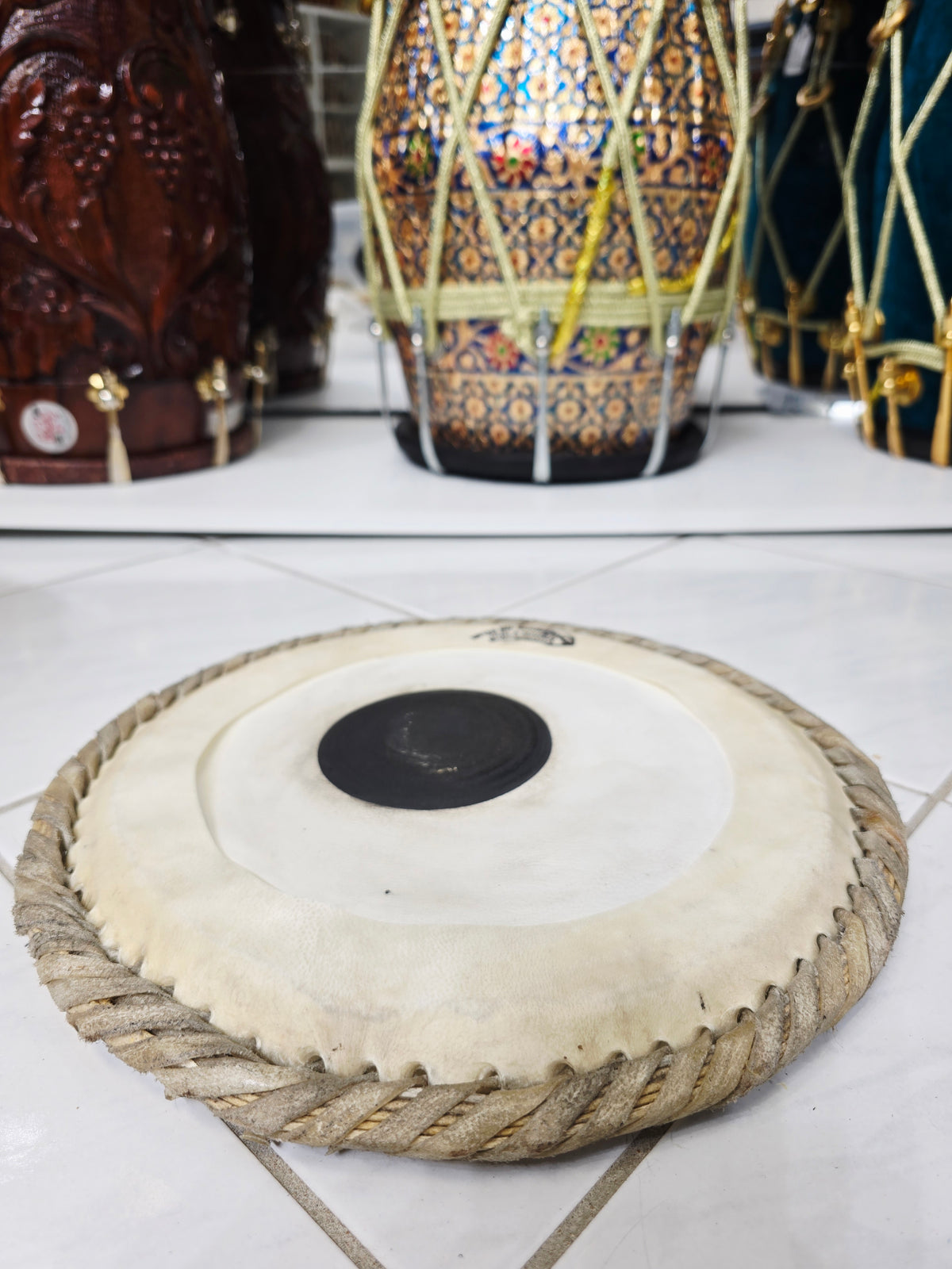 Mohd. Sharif: 9.5" Bayan Skin - Sangeet Store